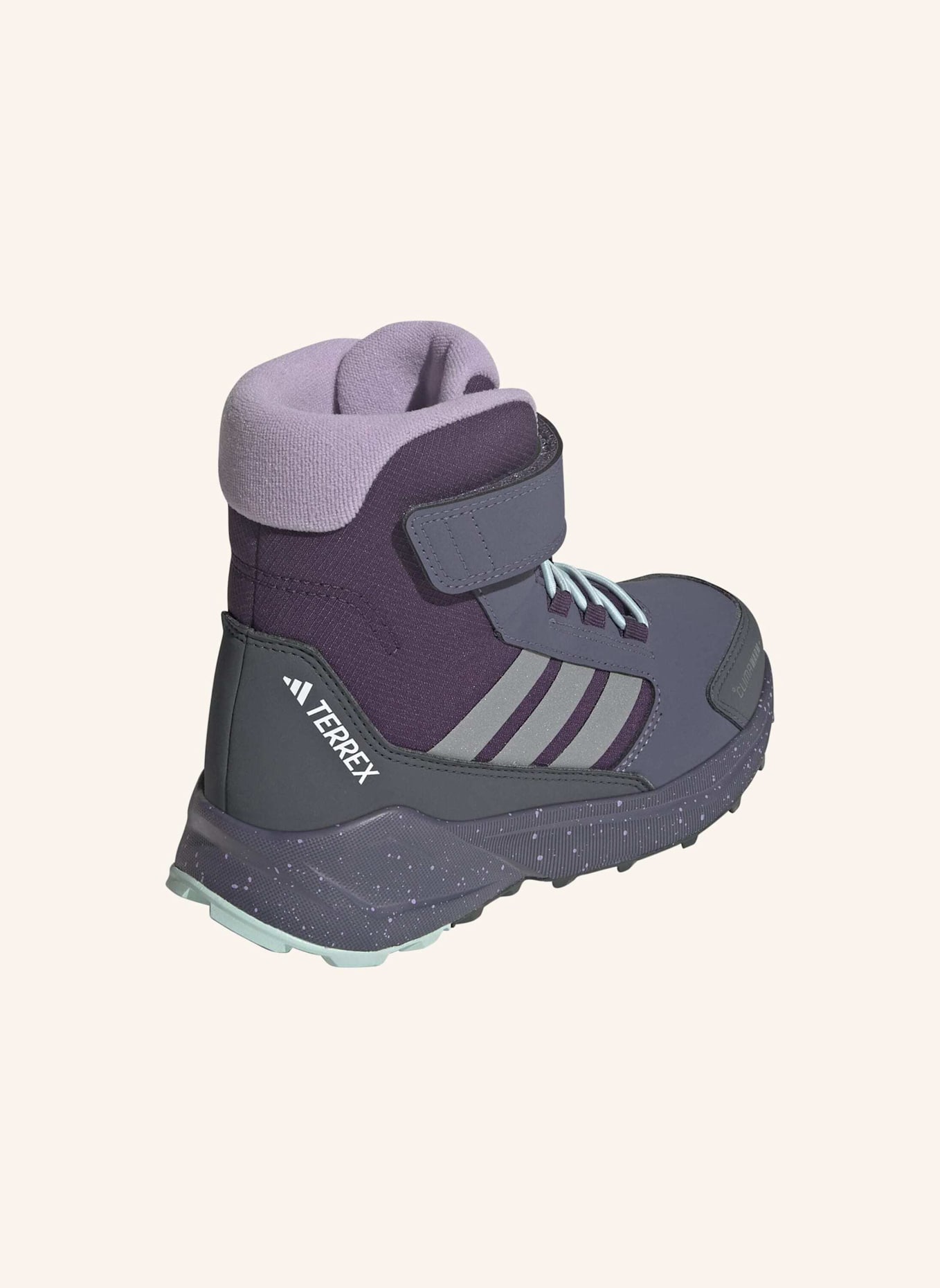 adidas TERREX TERREX TRAILMAKER 2 HIGH CLIMAWARM+ KINDER: LILA/ SILBER/ GRÜN
