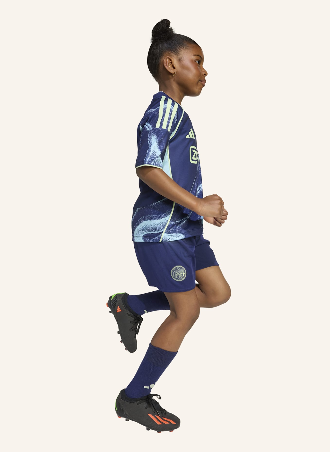 adidas AJAX 25/26 MINI-AUSWÄRTSAUSRÜSTUNG: BLAU