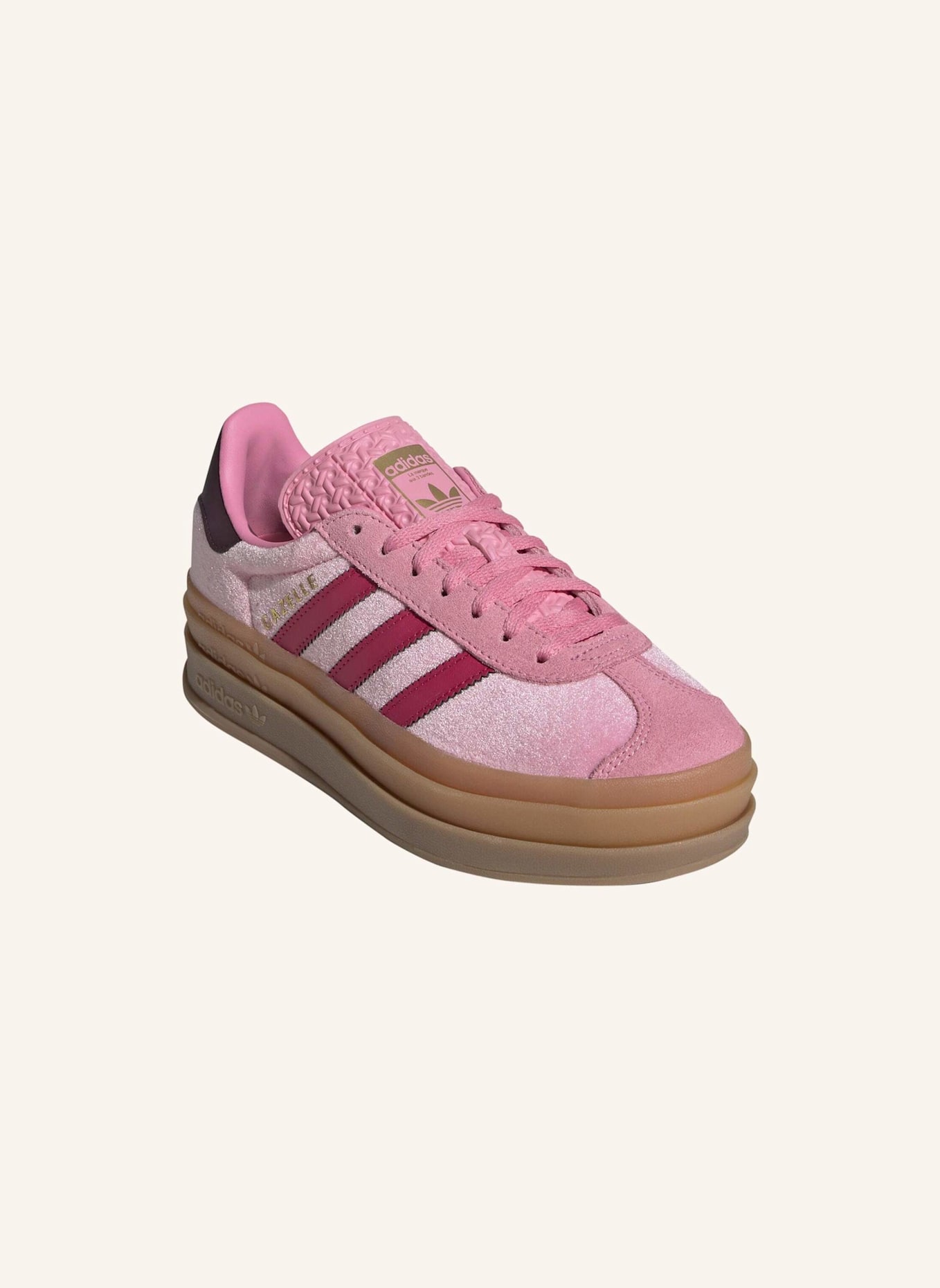 adidas Originals GAZELLE BOLD SCHUH: ROSA/ ROT