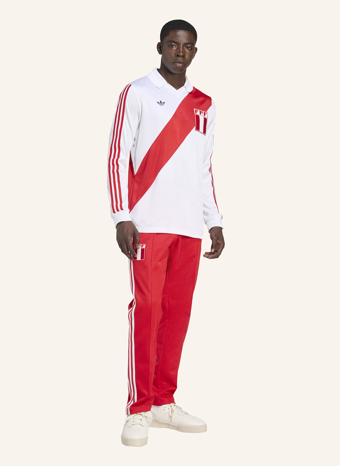 adidas Originals PERU TRAININGSHOSE: ROT