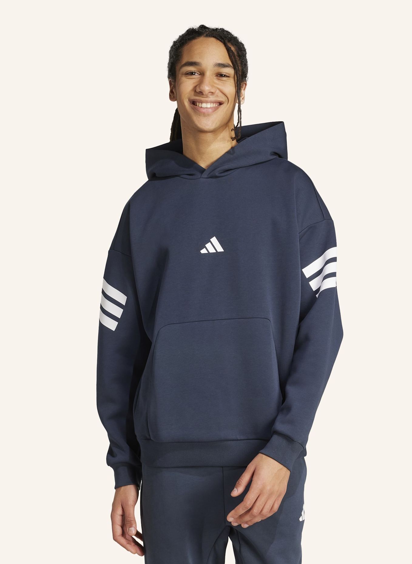 adidas Hoodie: SCHWARZ