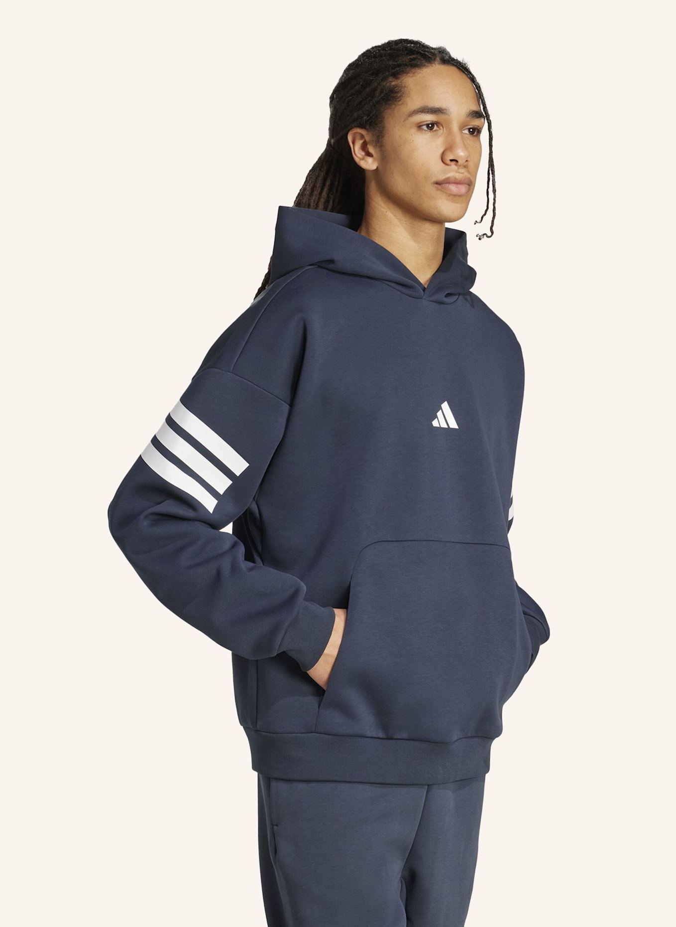 adidas Hoodie: SCHWARZ