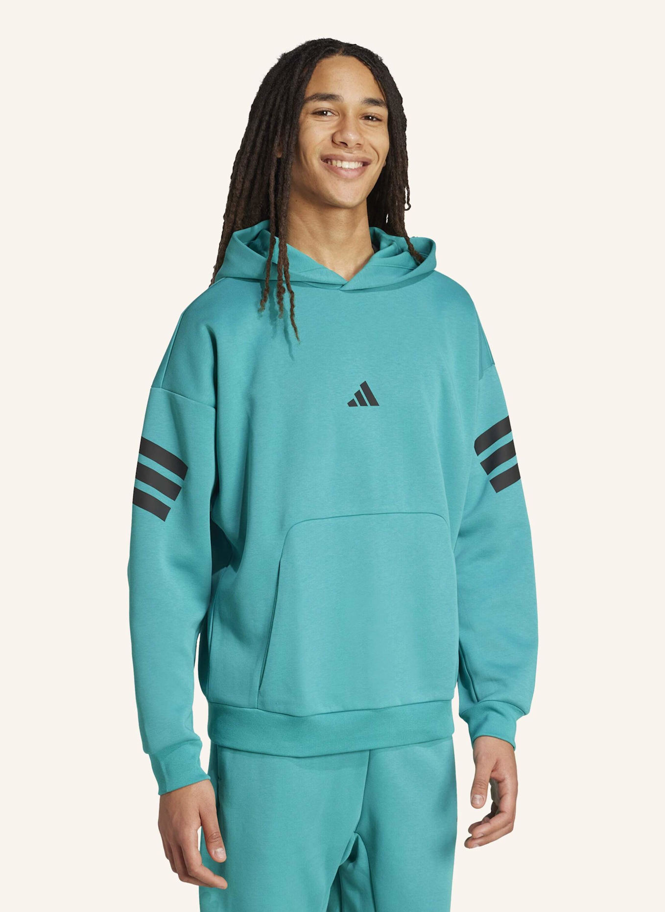 adidas Hoodie: TÜRKIS