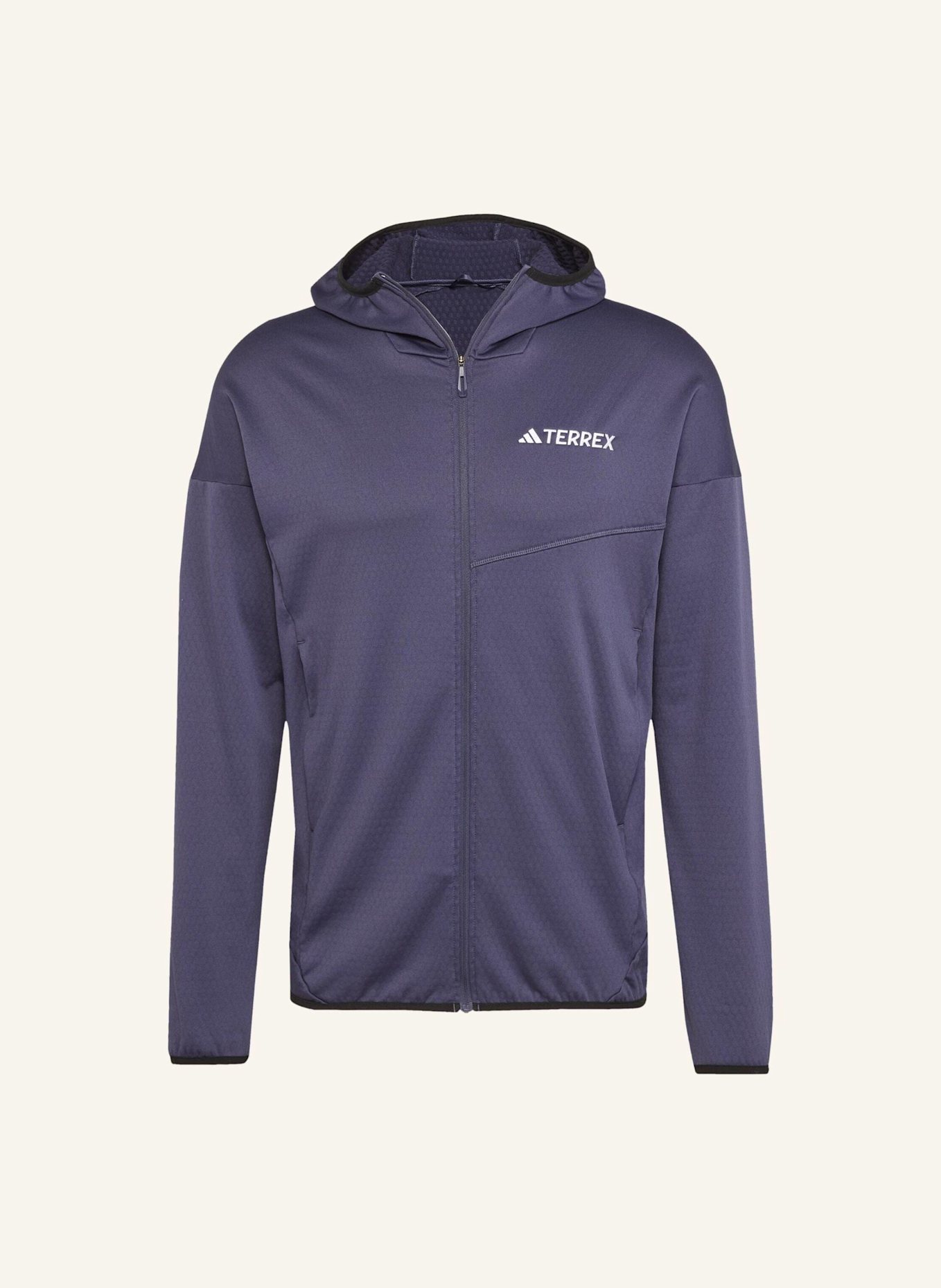 adidas TERREX TERREX XPERIOR CLIMAWARM LIGHT FLEECE KAPUZENJACKE: BLAU