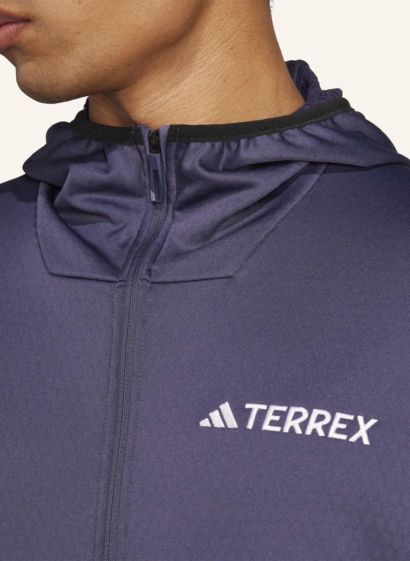 adidas TERREX TERREX XPERIOR CLIMAWARM LIGHT FLEECE KAPUZENJACKE: BLAU