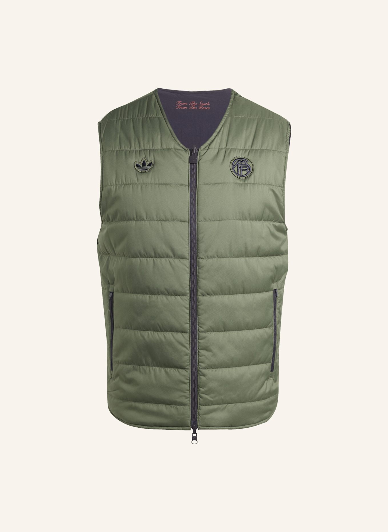 adidas Originals FC BAYERN MÜNCHEN TERRACE ICONS WESTE: SCHWARZ/ GRÜN