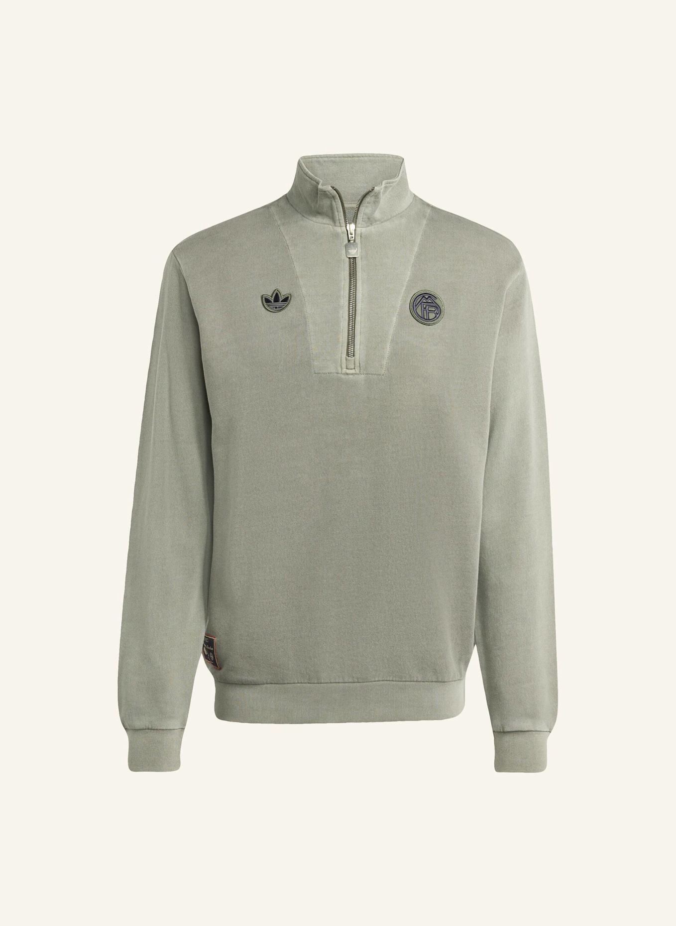 adidas Originals FC BAYERN MÜNCHEN TERRACE ICONS TOM MIT REISSVERSCHLUSS BIS ZUR BRUST: GRÜN