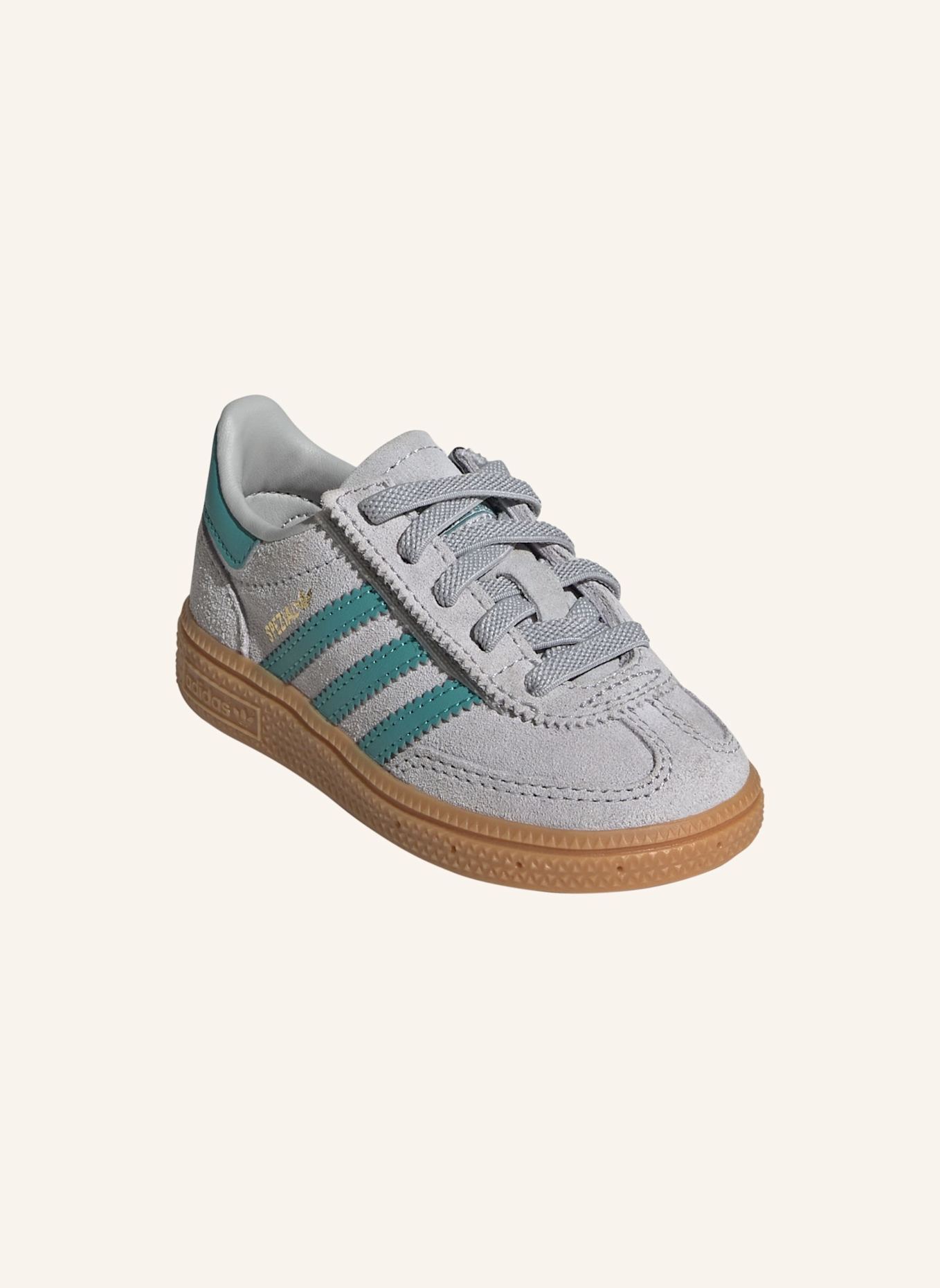 adidas Originals HANDBALL SPEZIAL COMFORT CLOSURE ELASTIC LACE KIDS SCHUH: GRAU