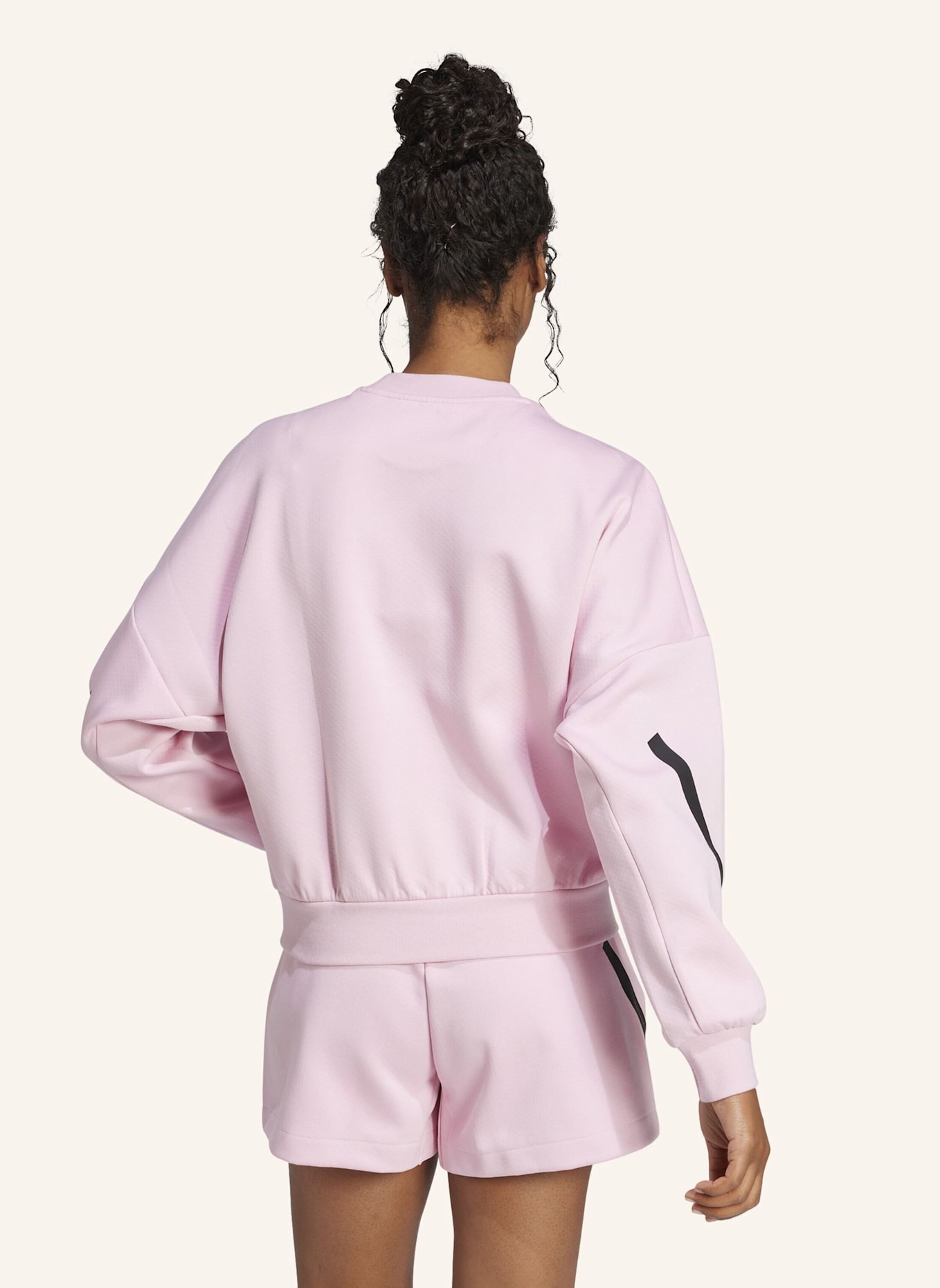 adidas ADIDAS Z.N.E. SWEATSHIRT: ROSA