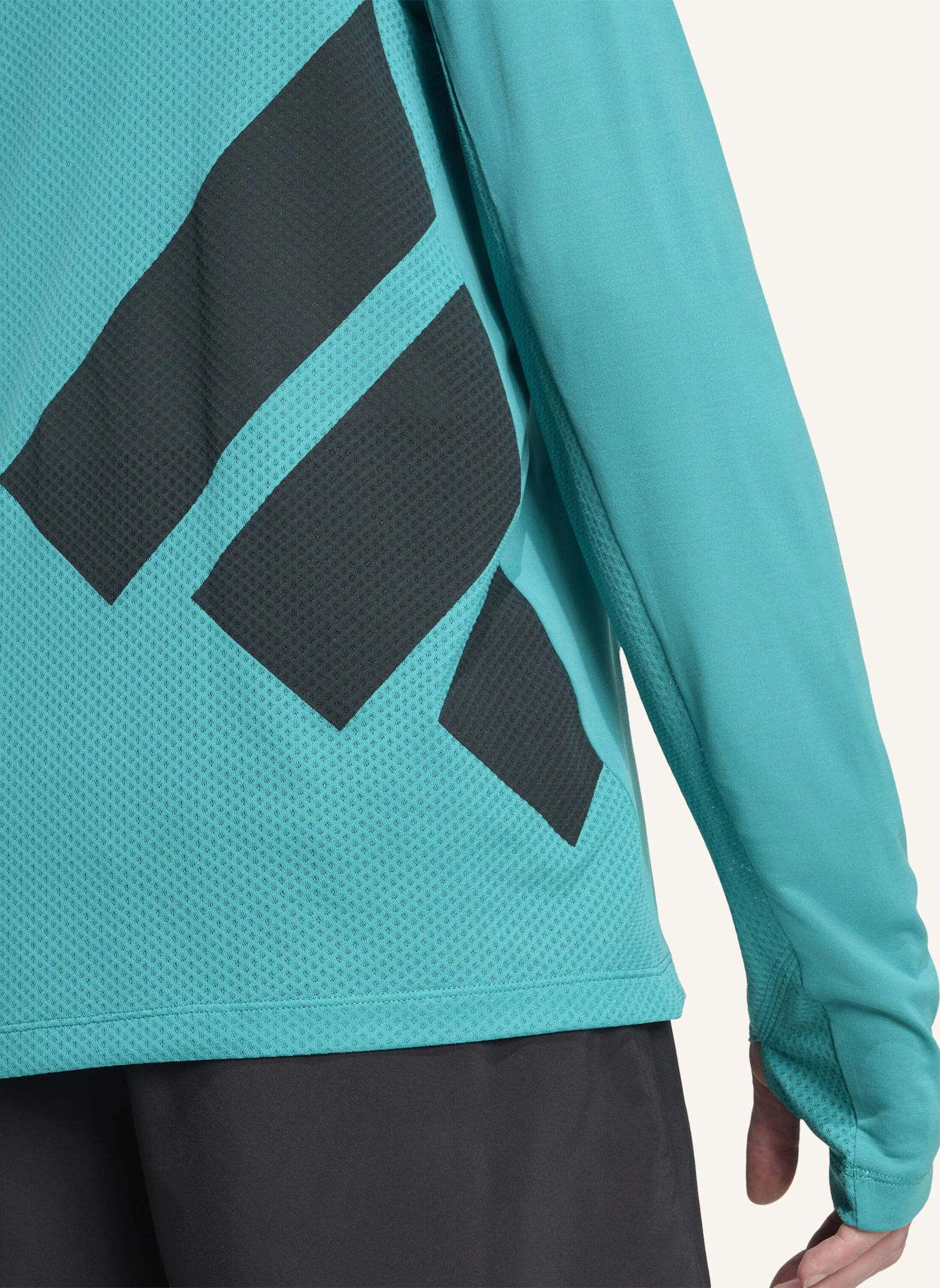adidas TERREX TERREX XPERIOR CLIMACOOL+ LANGARMSHIRT: TÜRKIS
