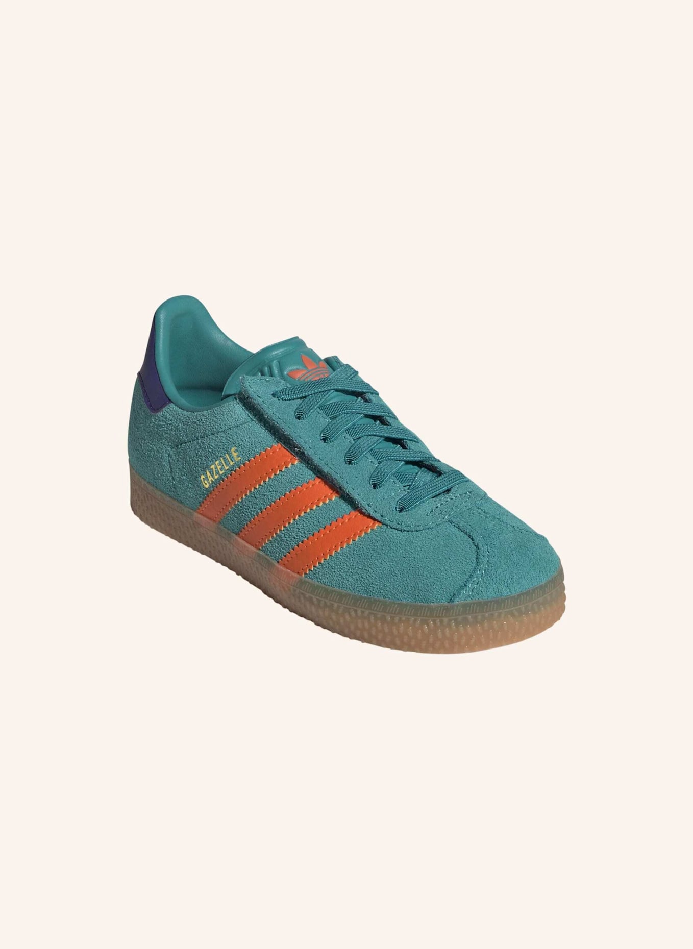 adidas Originals GAZELLE COMFORT CLOSURE ELASTIC LACE KIDS SCHUH: ORANGE