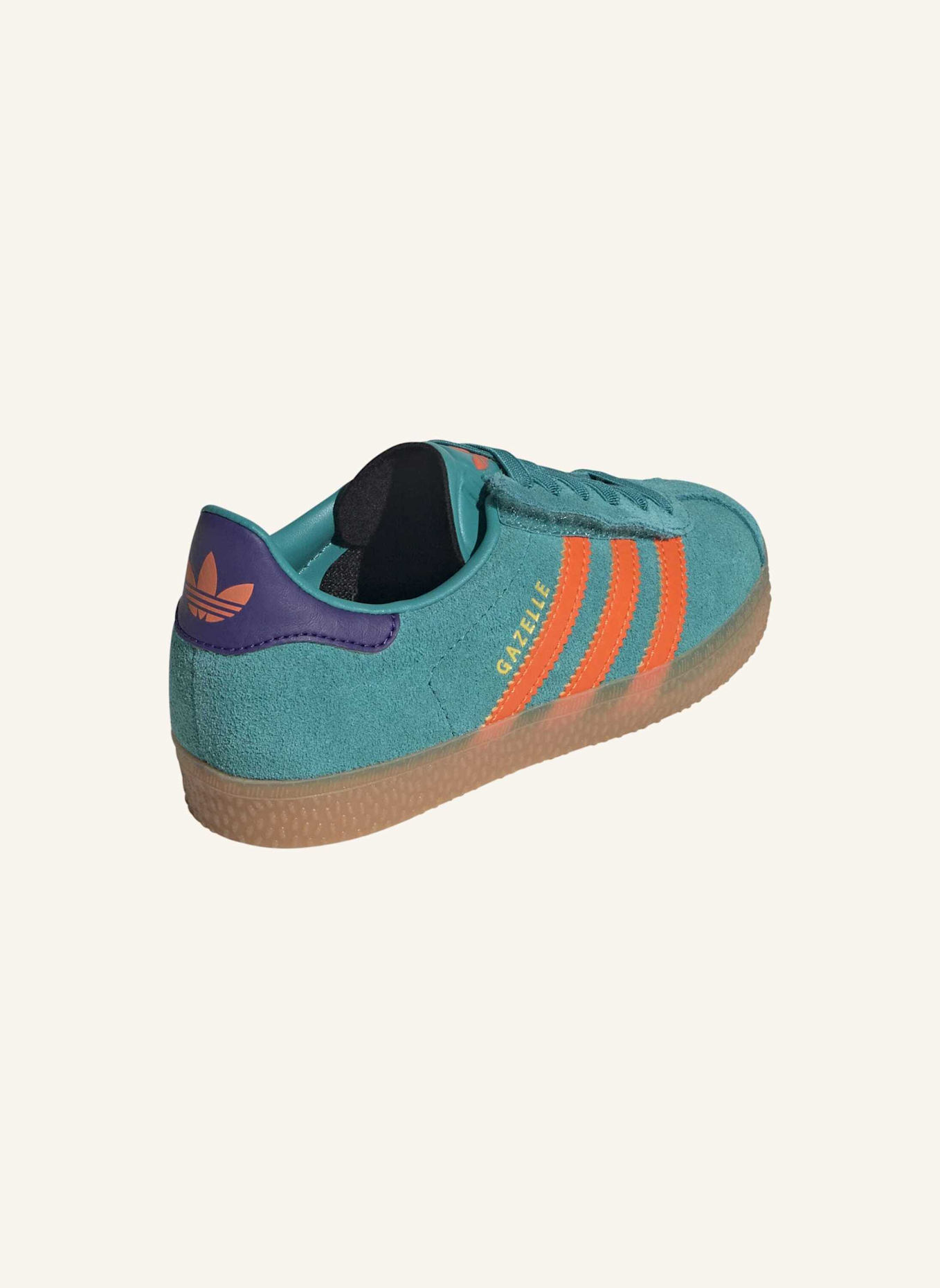 adidas Originals GAZELLE COMFORT CLOSURE ELASTIC LACE KIDS SCHUH: ORANGE