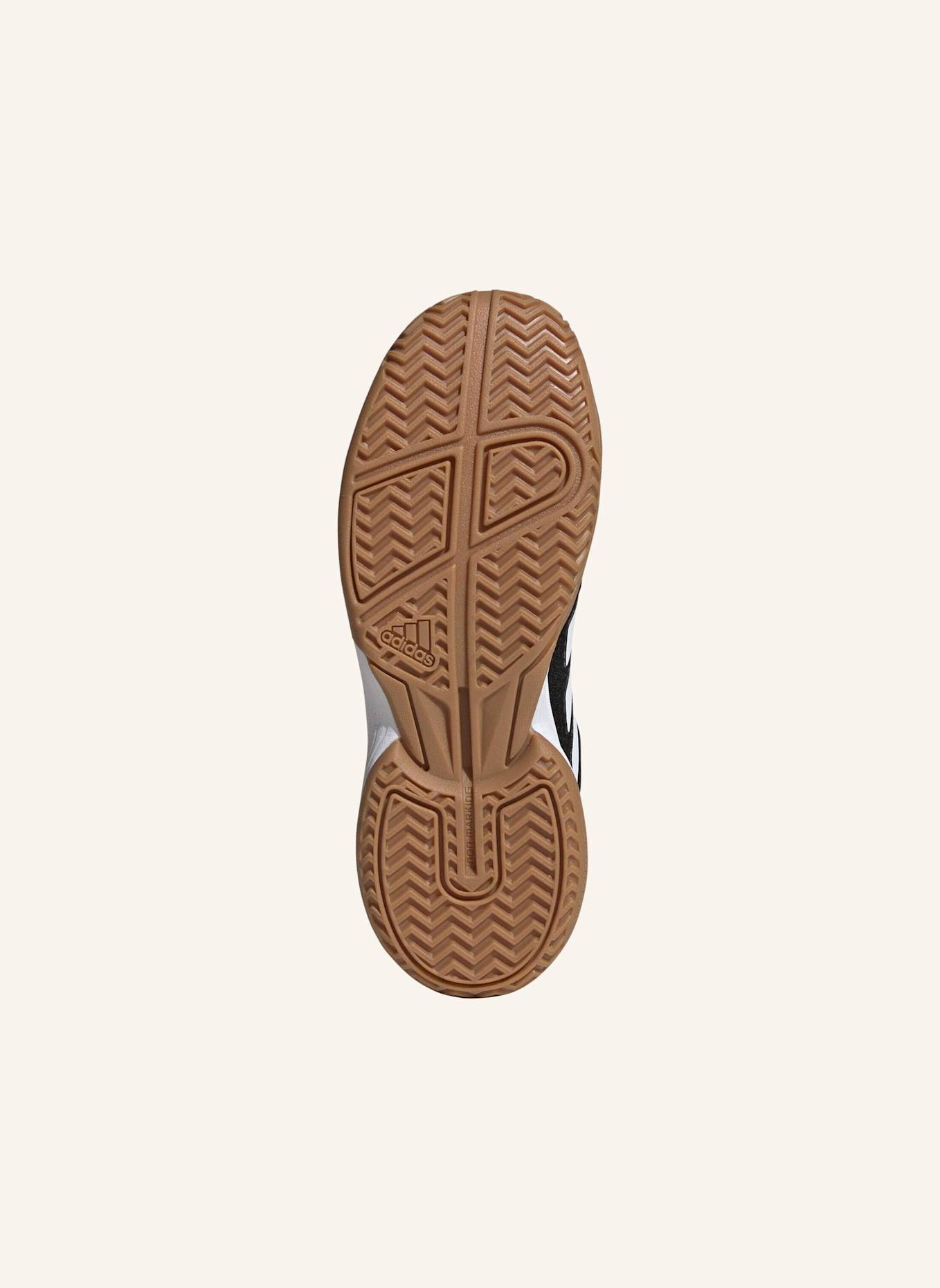 adidas Indoorschuhe LIGRA 8 K: SCHWARZ/ WEISS