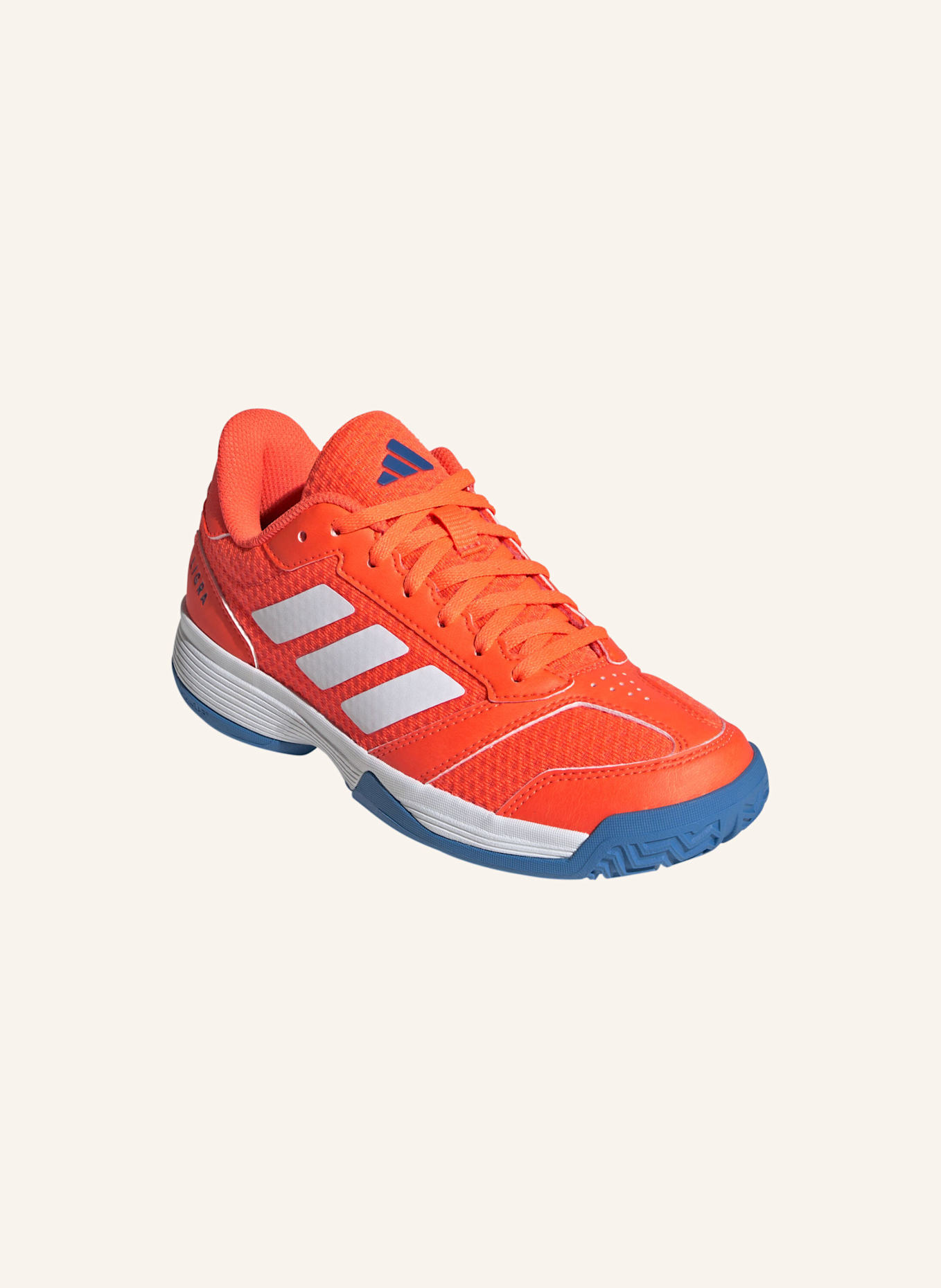 adidas Indoorschuhe LIGRA 8 K: ORANGE/ WEISS