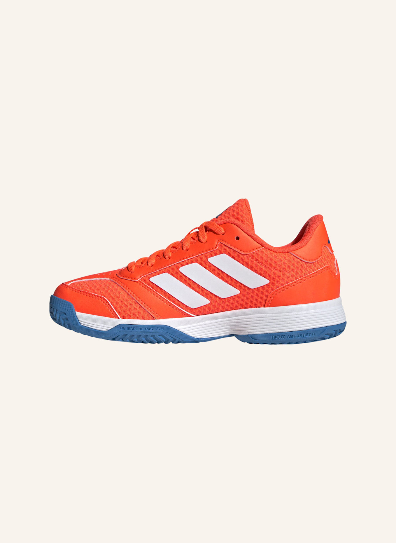 adidas Indoorschuhe LIGRA 8 K: ORANGE/ WEISS