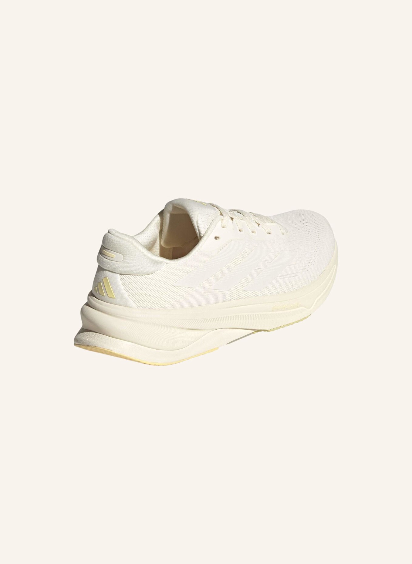 adidas Laufschuhe SUPERNOVA SOLUTION 2: BEIGE/ WEISS
