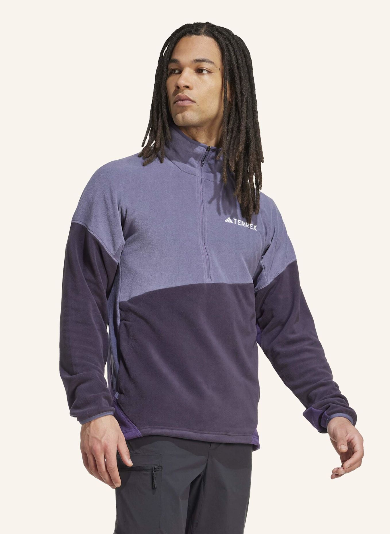 adidas TERREX Midlayer TERREX MULTI CLIMAWARM: LILA/ SCHWARZ