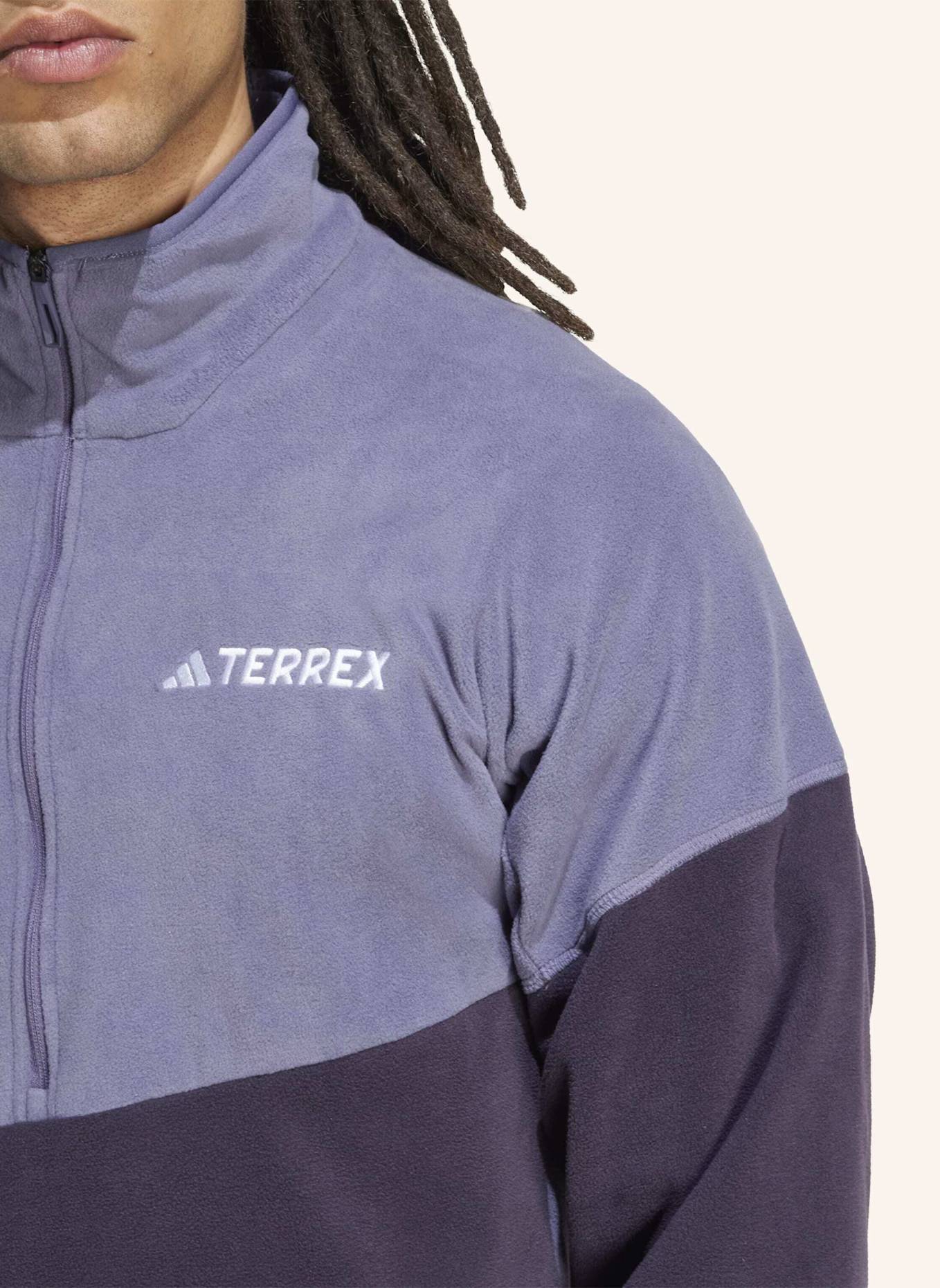 adidas TERREX Midlayer TERREX MULTI CLIMAWARM: LILA/ SCHWARZ