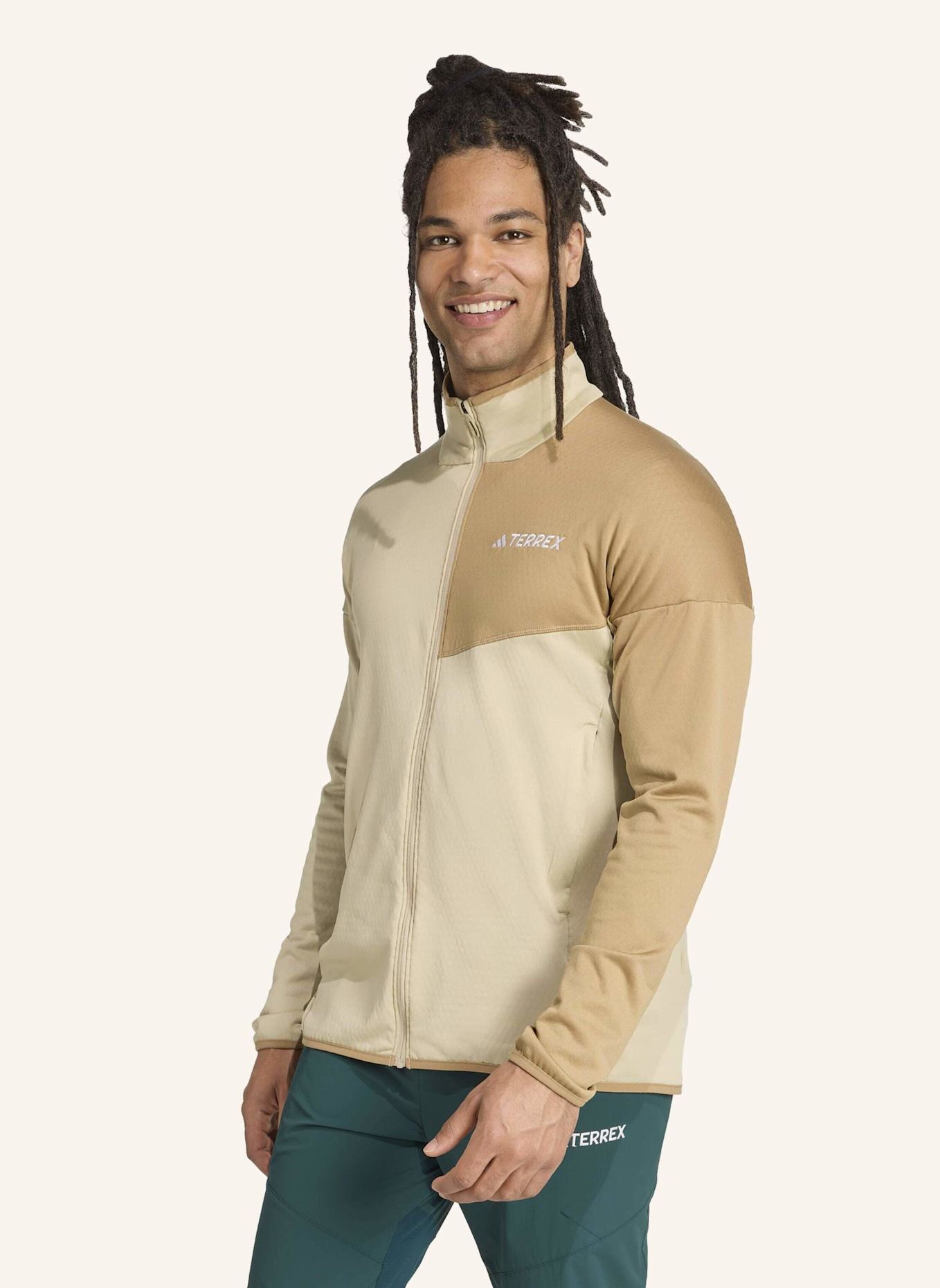 adidas TERREX Midlayer-Jacke TERREX XPERIOR CLIMAWARM: BEIGE