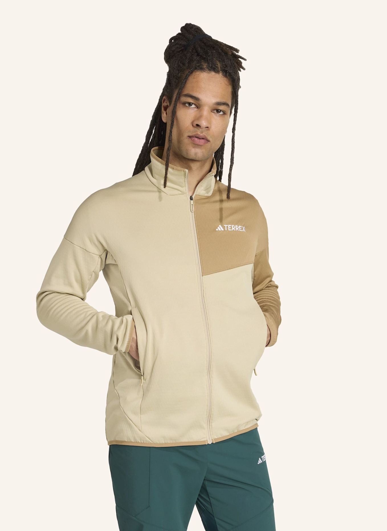 adidas TERREX Midlayer-Jacke TERREX XPERIOR CLIMAWARM: BEIGE