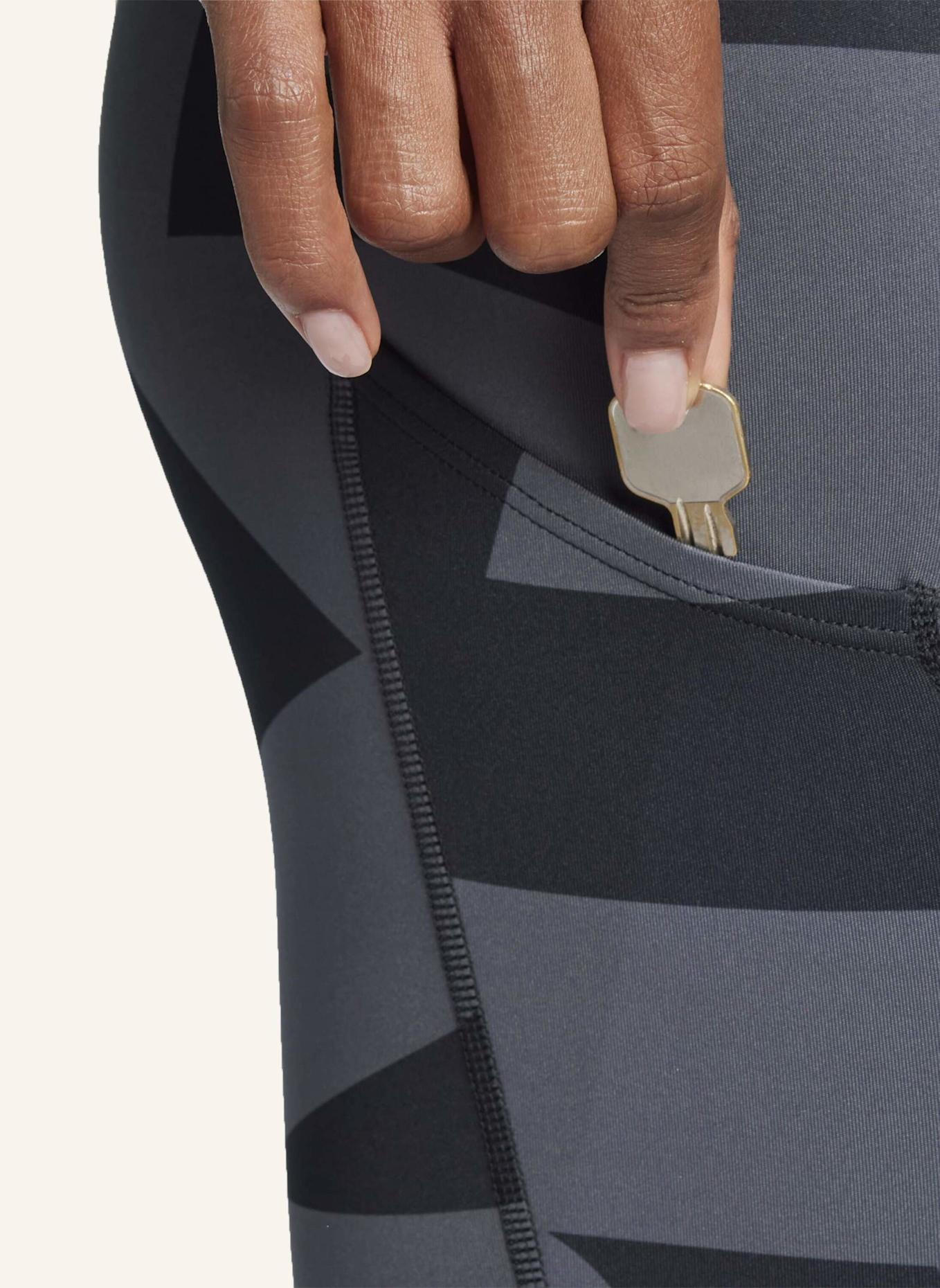 adidas TERREX TERREX MULTI PRINTED LEGGINGS: GRAU/ SCHWARZ