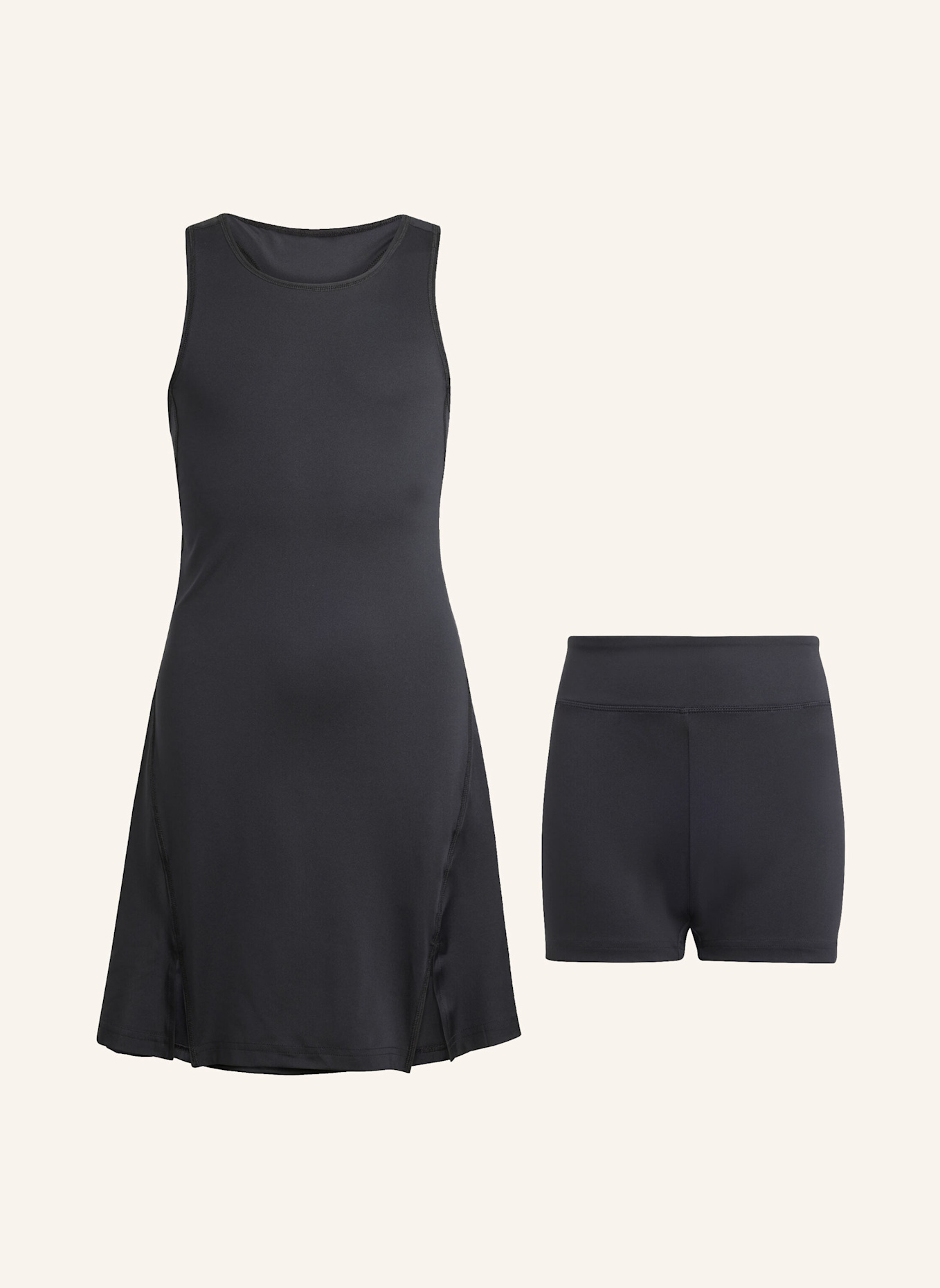 adidas CLUB KIDS TENNISKLEID: SCHWARZ