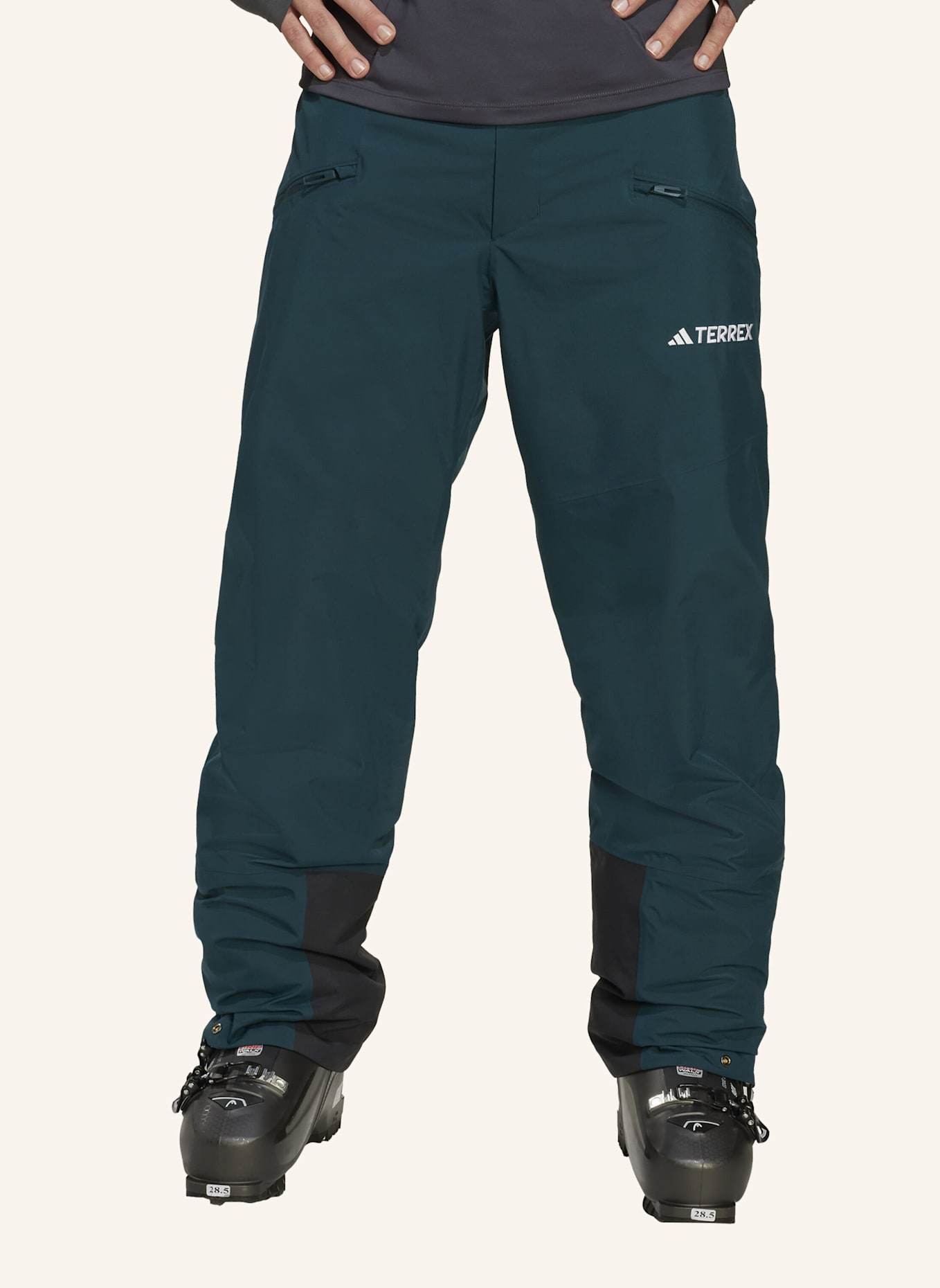 adidas TERREX TERREX MULTI 2 LAYER CLIMAPROOF ISOLIERTE HOSE: GRÜN