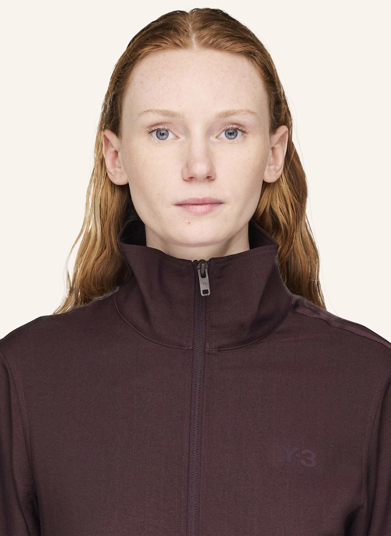 Y-3 Y-3 3-STREIFEN TRACK TOP: ROT