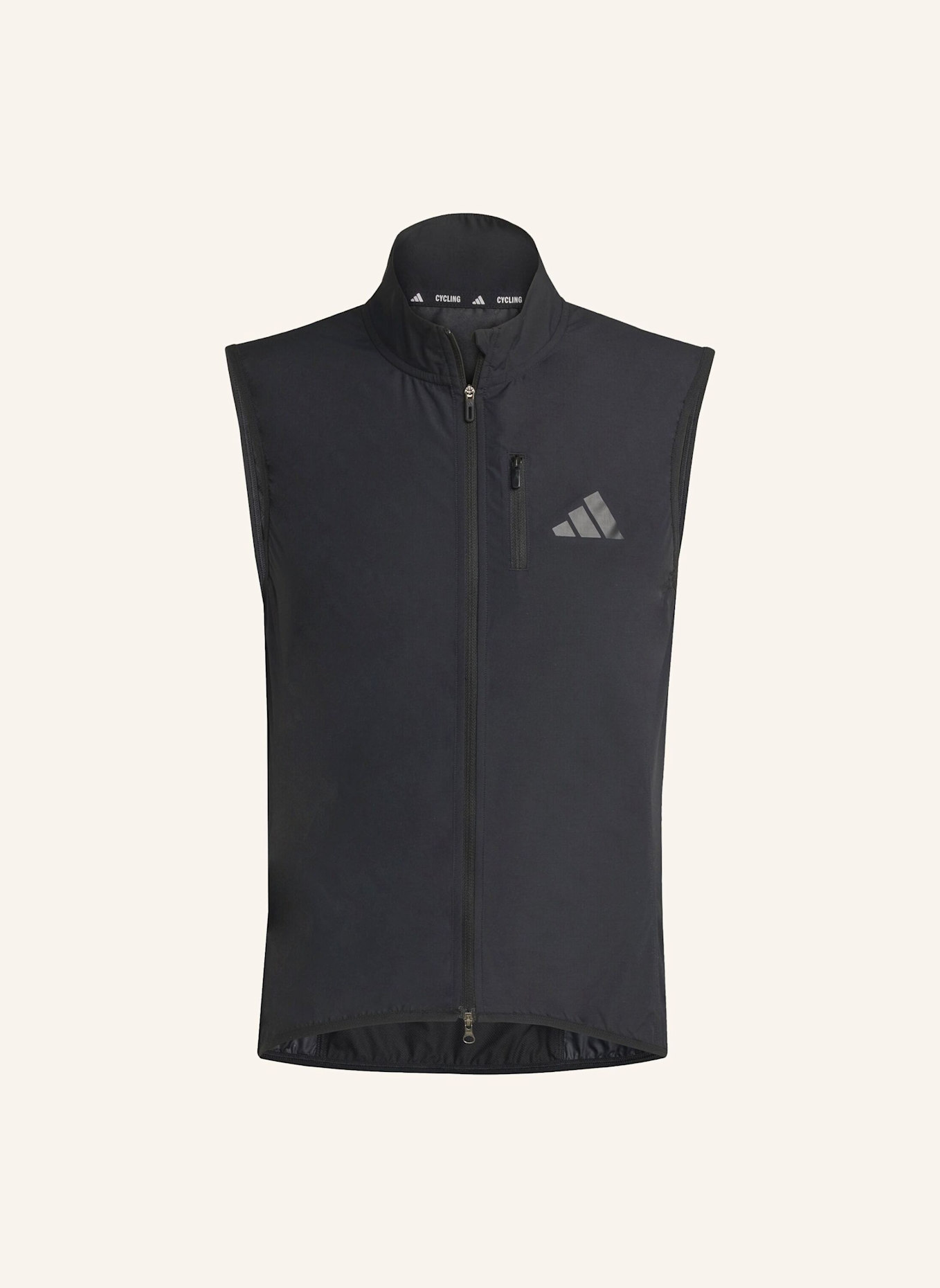adidas ESSENTIALS WINDDICHTE WESTE: SCHWARZ
