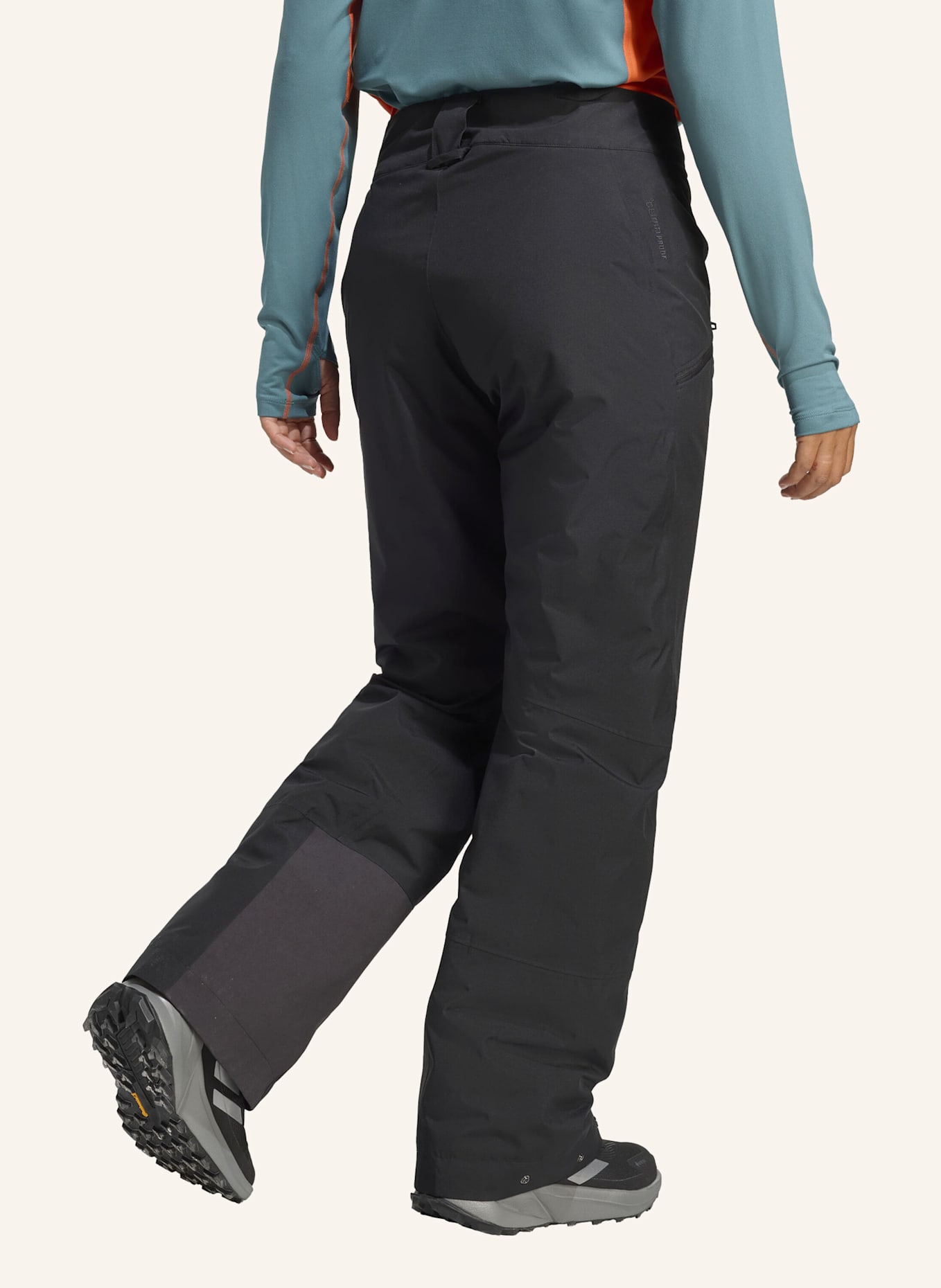 adidas TERREX TERREX MULTI 2 LAYER CLIMAPROOF ISOLIERTE HOSE: SCHWARZ