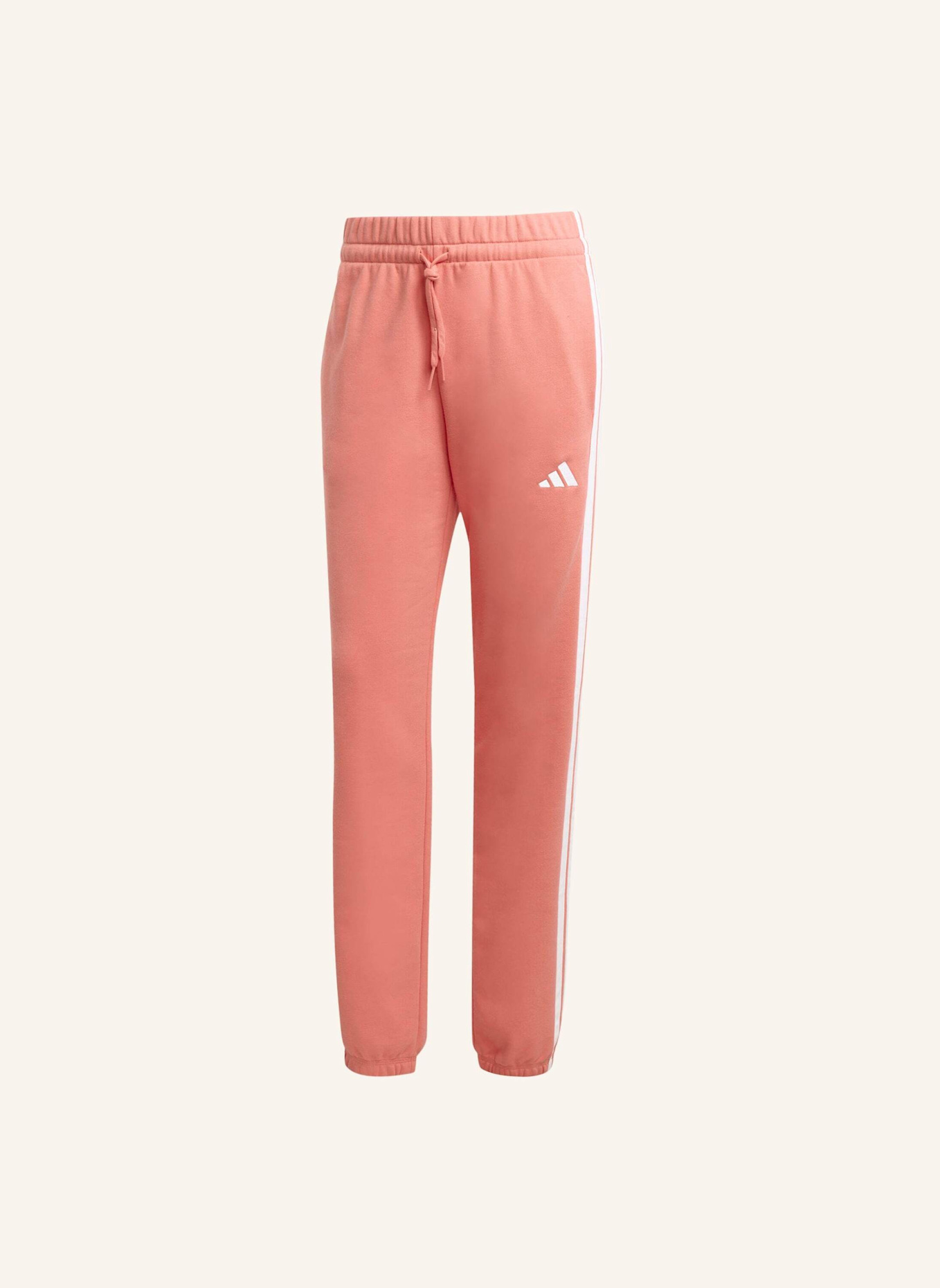 adidas Sweatpants ESSENTIALS 3-STREIFEN: ROT/ WEISS