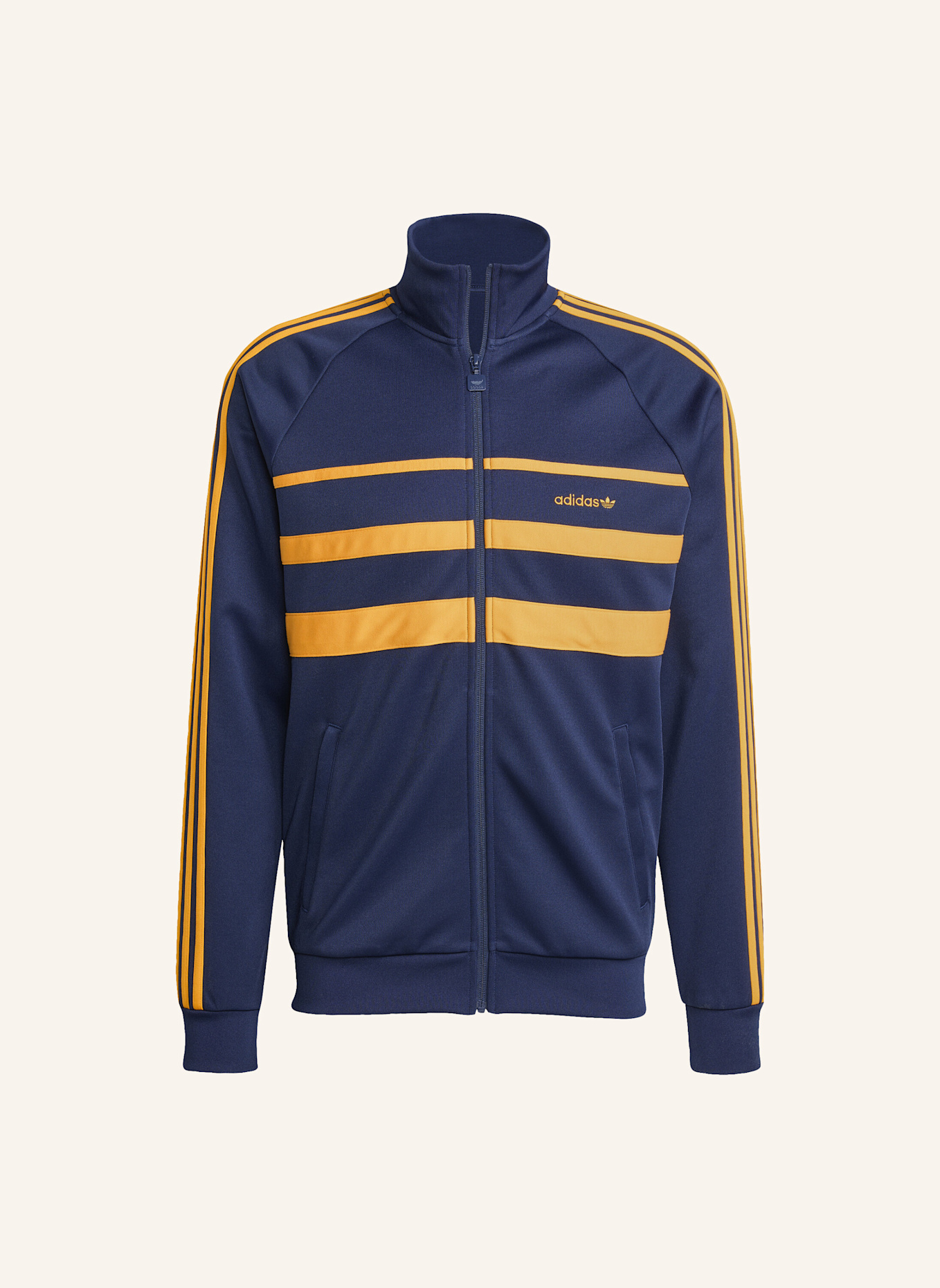 adidas Originals THE FIRST ORIGINALS JACKE: BLAU/ ORANGE