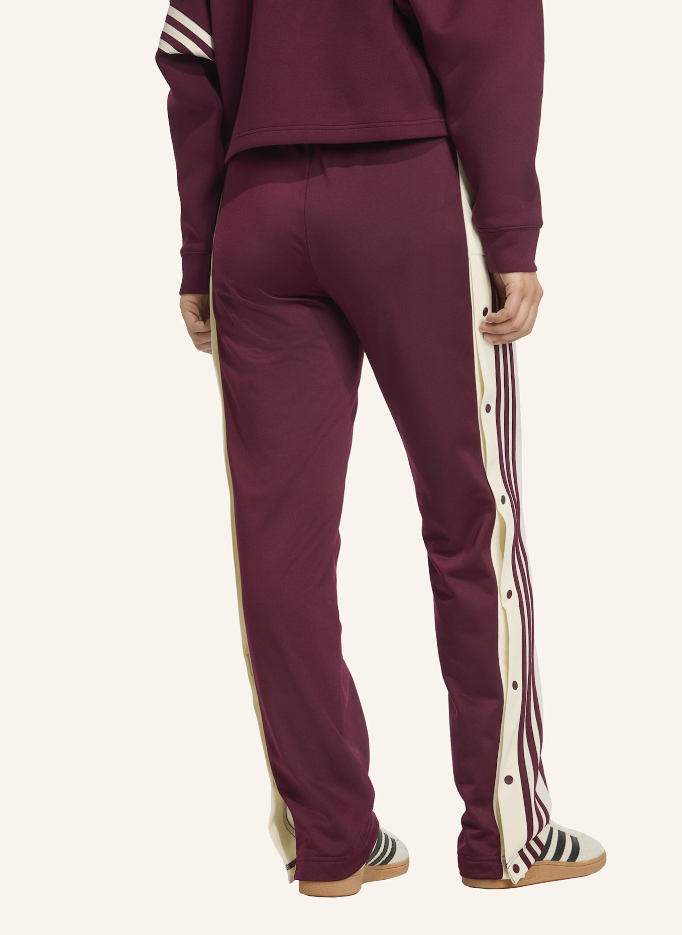 adidas Originals Track Pants ADIBREAK: ROT/ WEISS