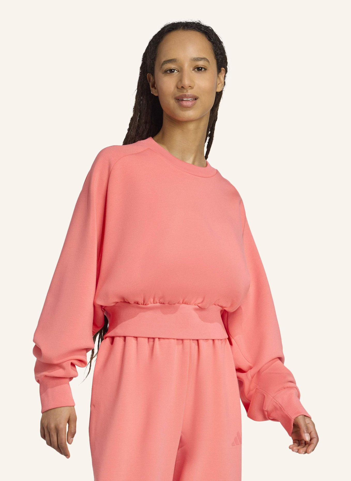 adidas Sweatshirt SOFT LUX: ROT