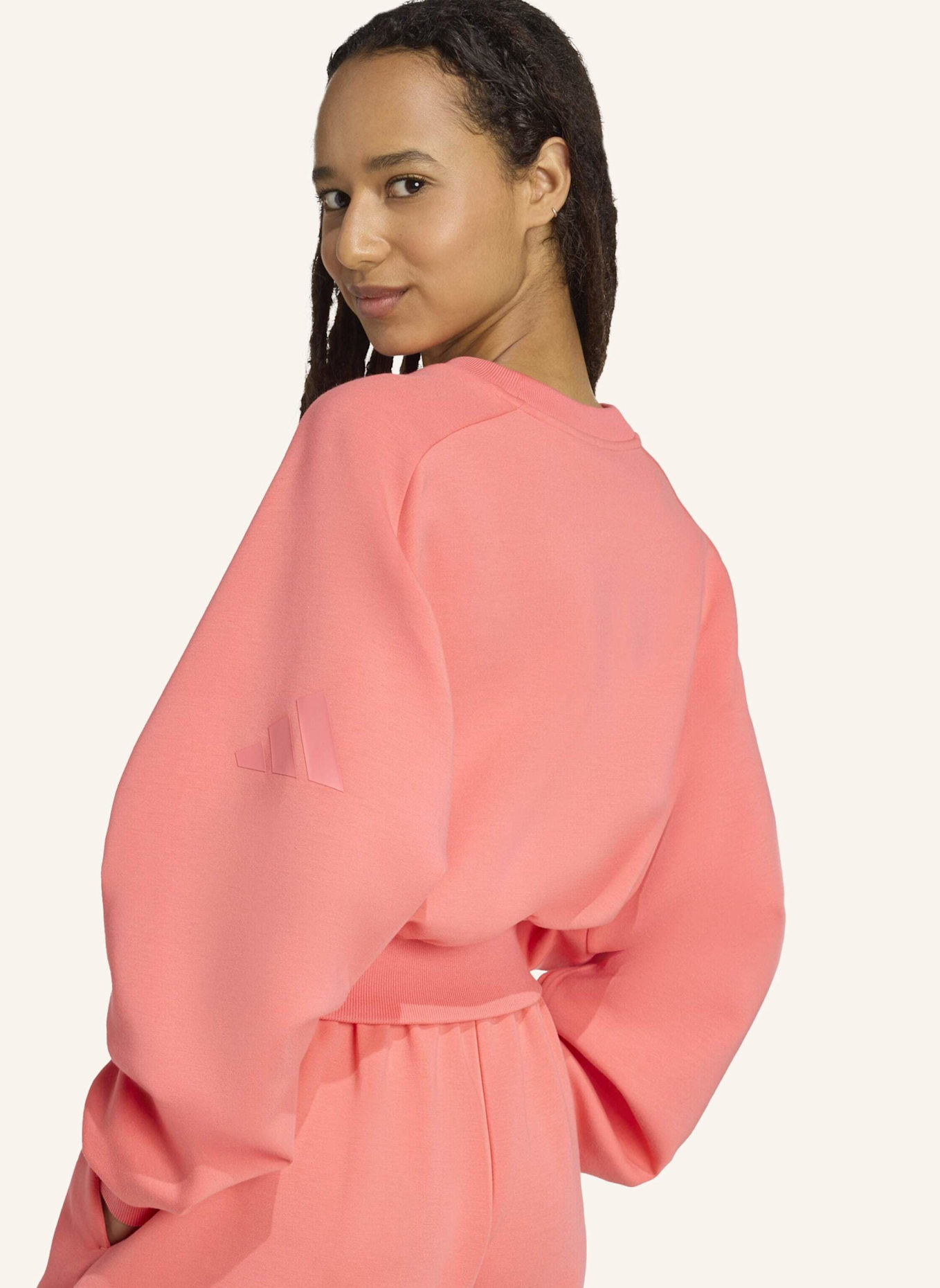 adidas Sweatshirt SOFT LUX: ROT