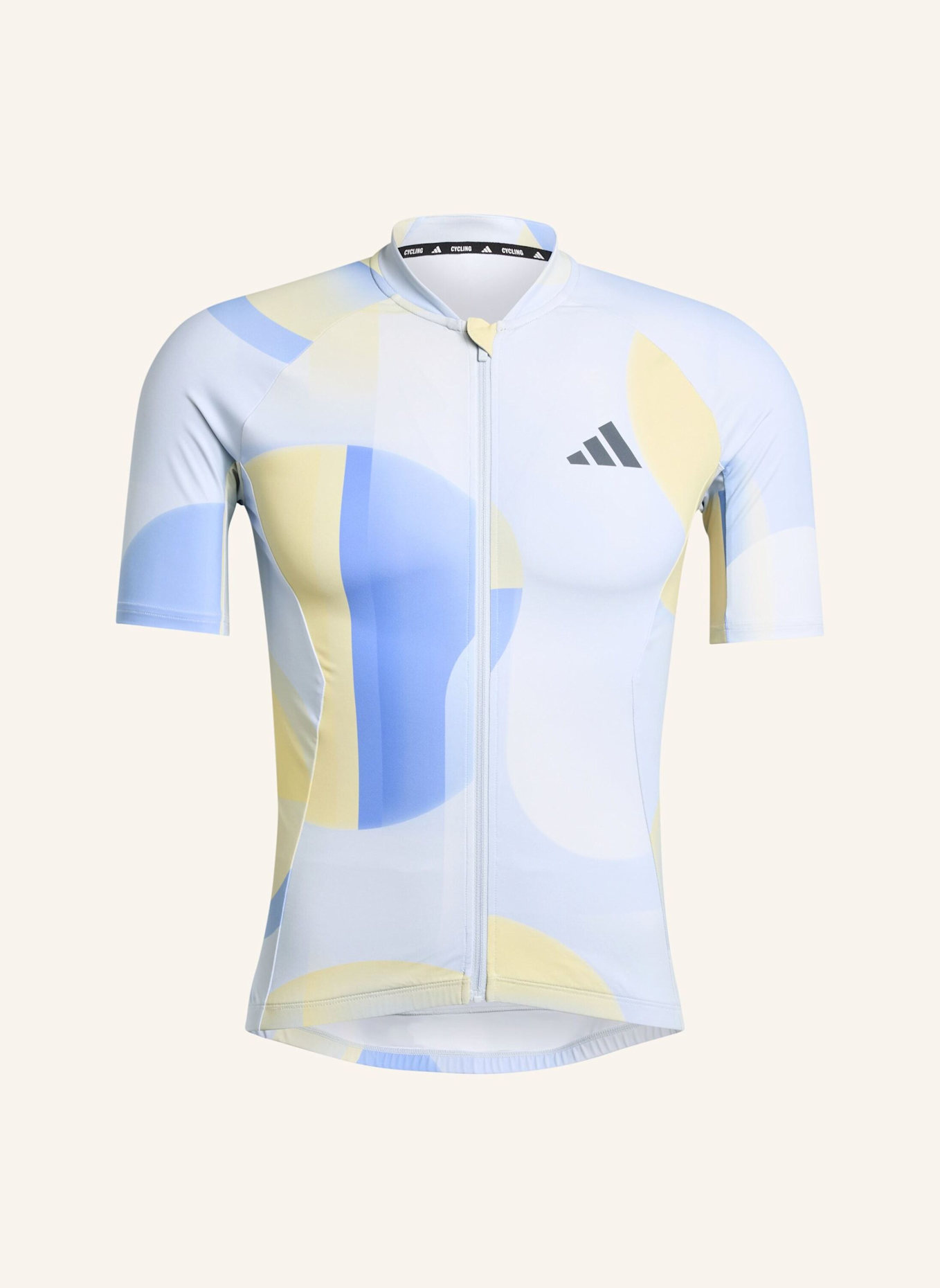 adidas ESSENTIALS 3-STREIFEN LIGHT IN MOTION GRAPHIC TRIKOT: BLAU