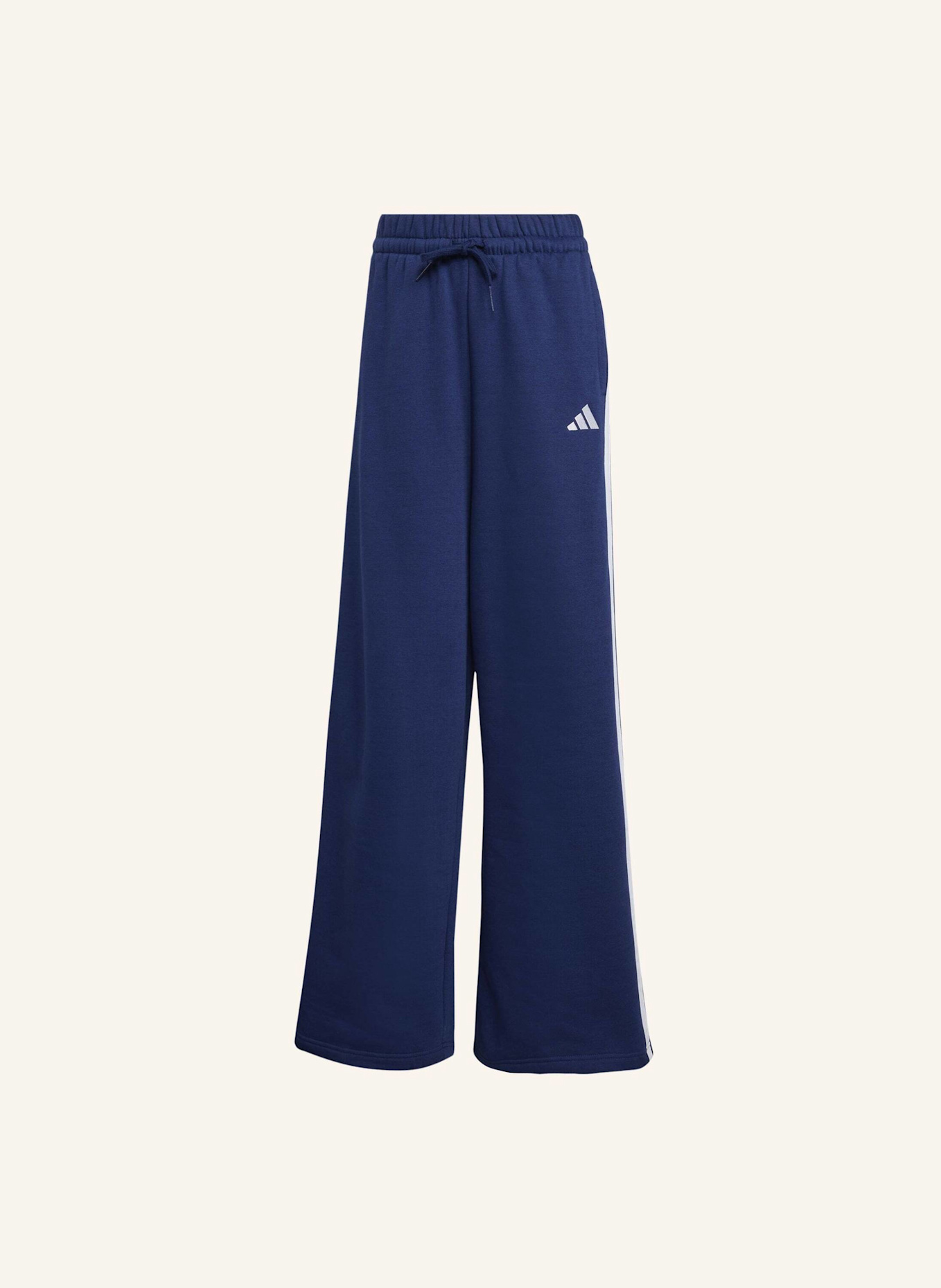adidas ADIDAS 3-STREIFEN WIDE FLEECEHOSE: BLAU