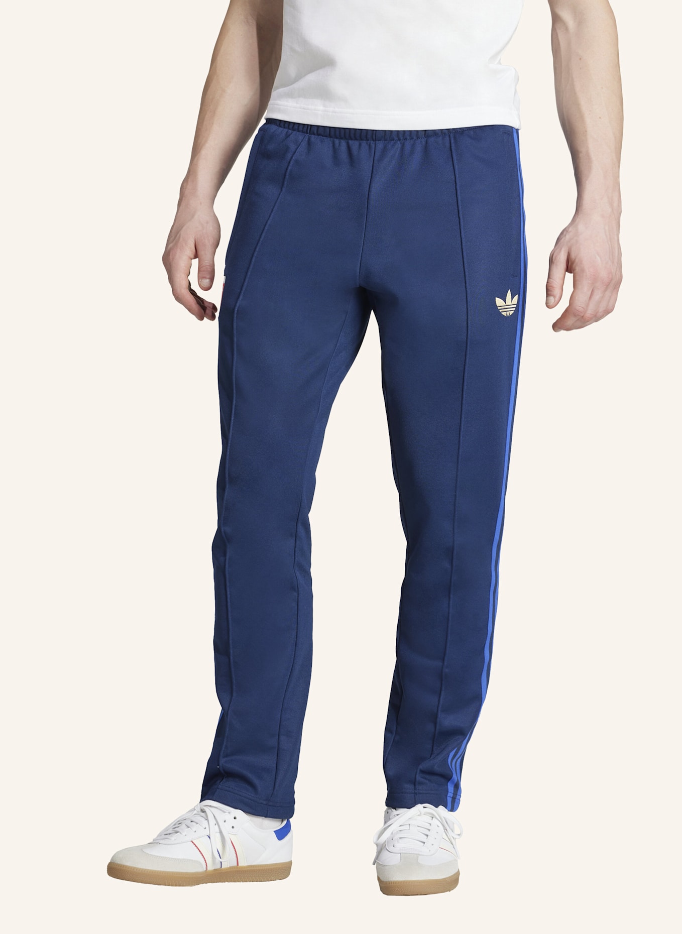 adidas Originals OLYMPIQUE LYON ANNIVERSARY TRAININGSHOSE: BLAU