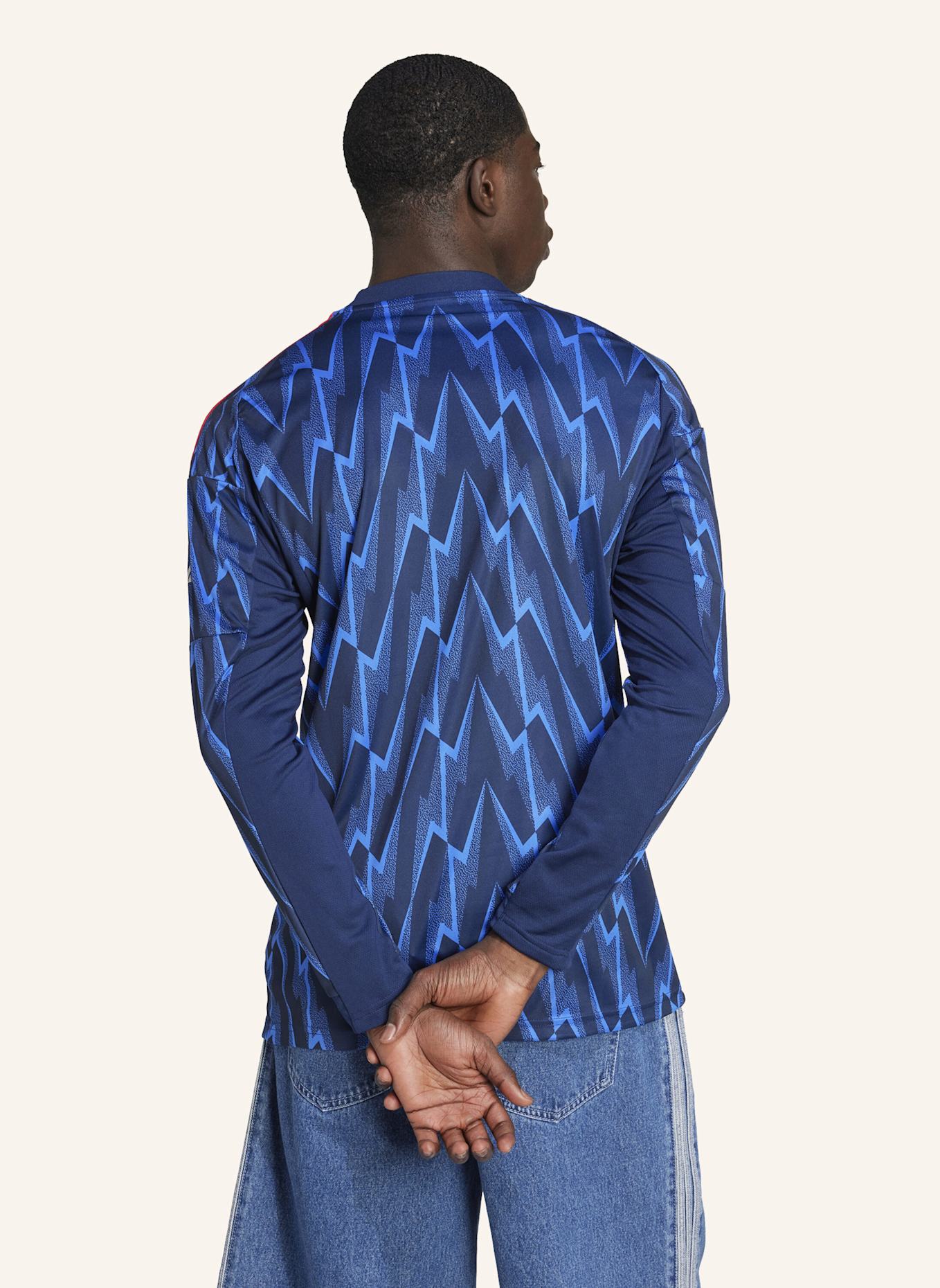 adidas FC ARSENAL 25/26 LONG SLEEVE AUSWÄRTSTRIKOT: BLAU/ GRAU