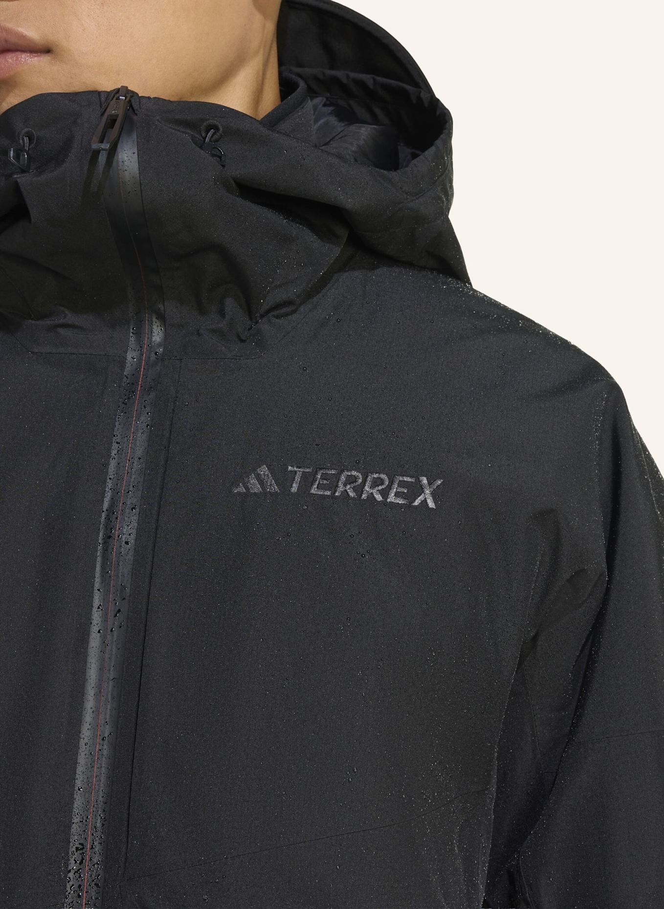 adidas TERREX TERREX XPLORIC 2 LAYER INSULATED CLIMAPROOF JACKE: SCHWARZ