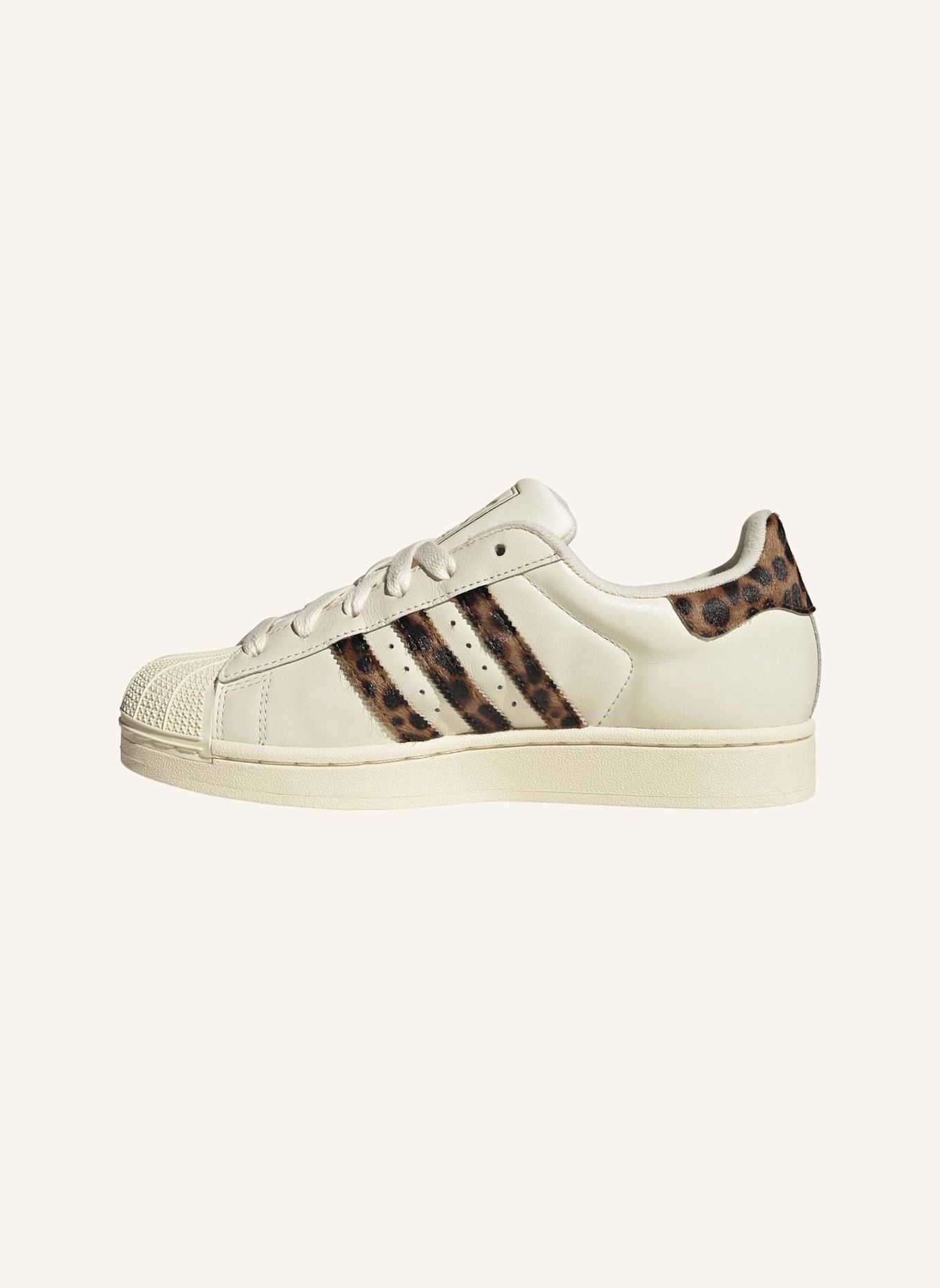 adidas Originals ADIDAS SUPERSTAR II SCHUH: WEISS/ BRAUN/ GOLD