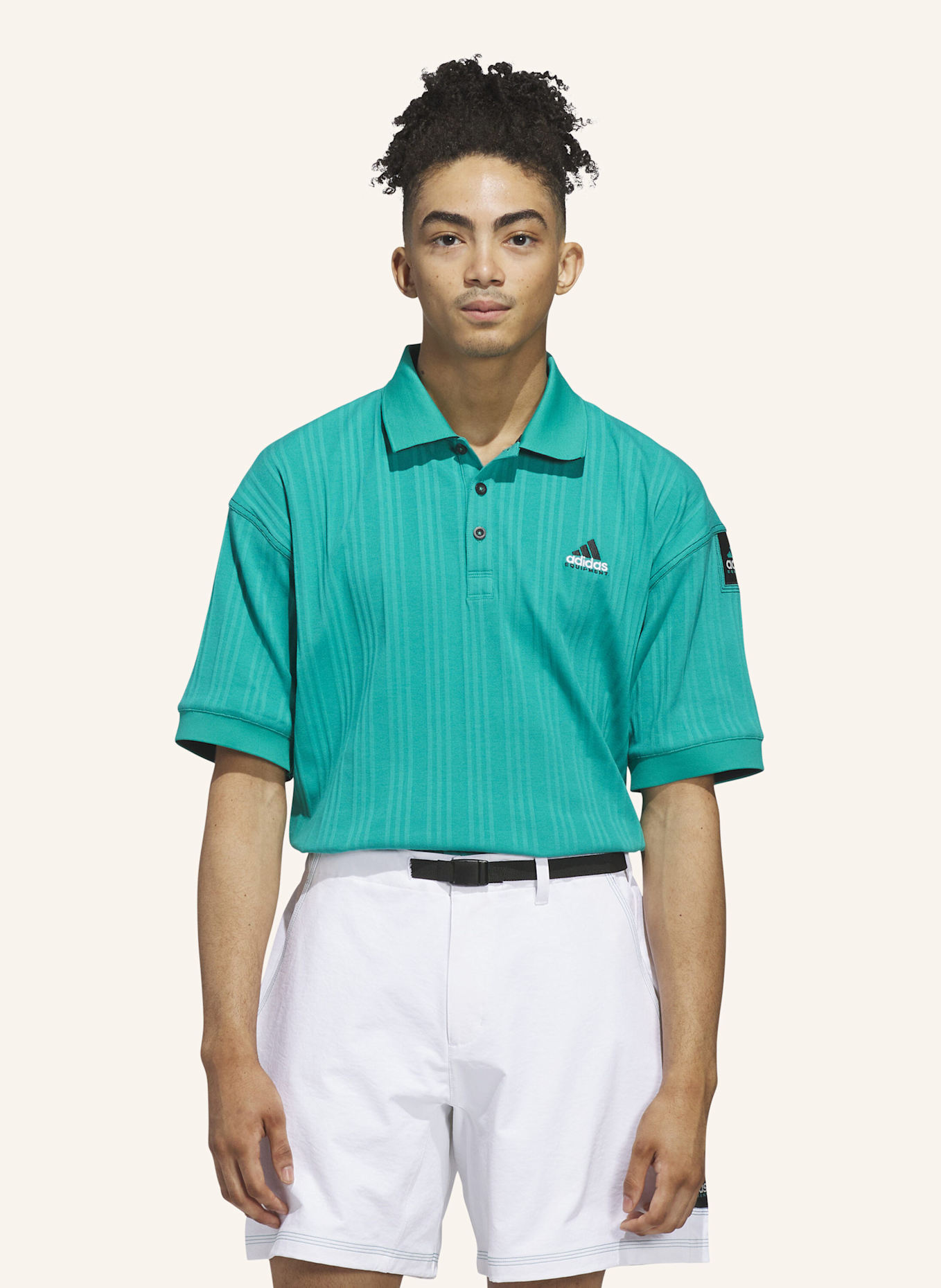 adidas EQUIPMENT POLOSHIRT: GRÜN