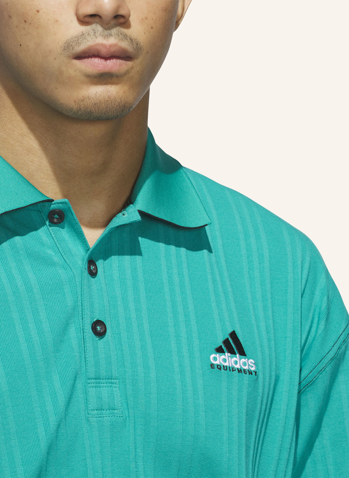 adidas EQUIPMENT POLOSHIRT: GRÜN