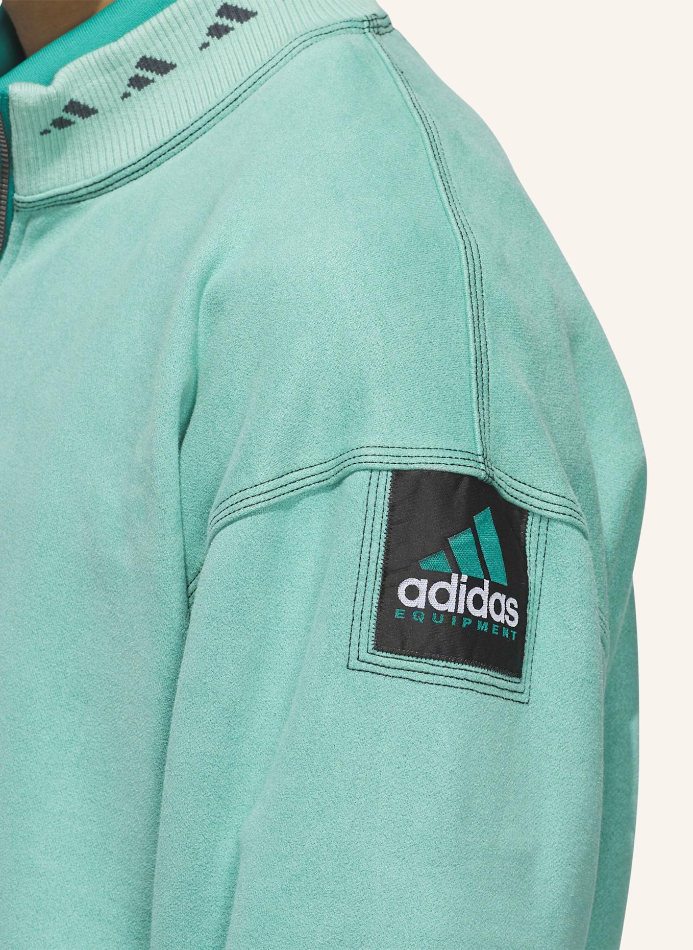 adidas EQUIPMENT QUARTER-ZIP OBERTEIL: GRÜN