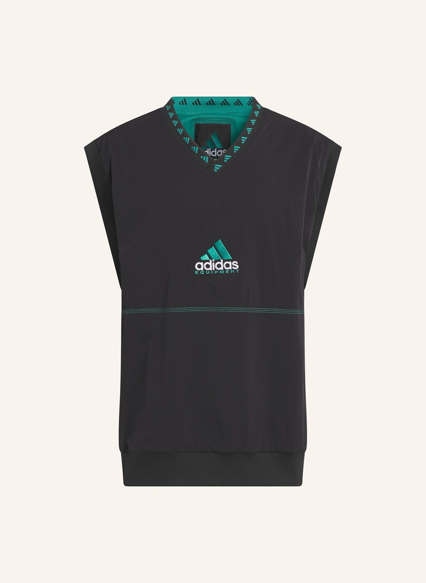 adidas EQUIPMENT WESTE: SCHWARZ/ GRÜN