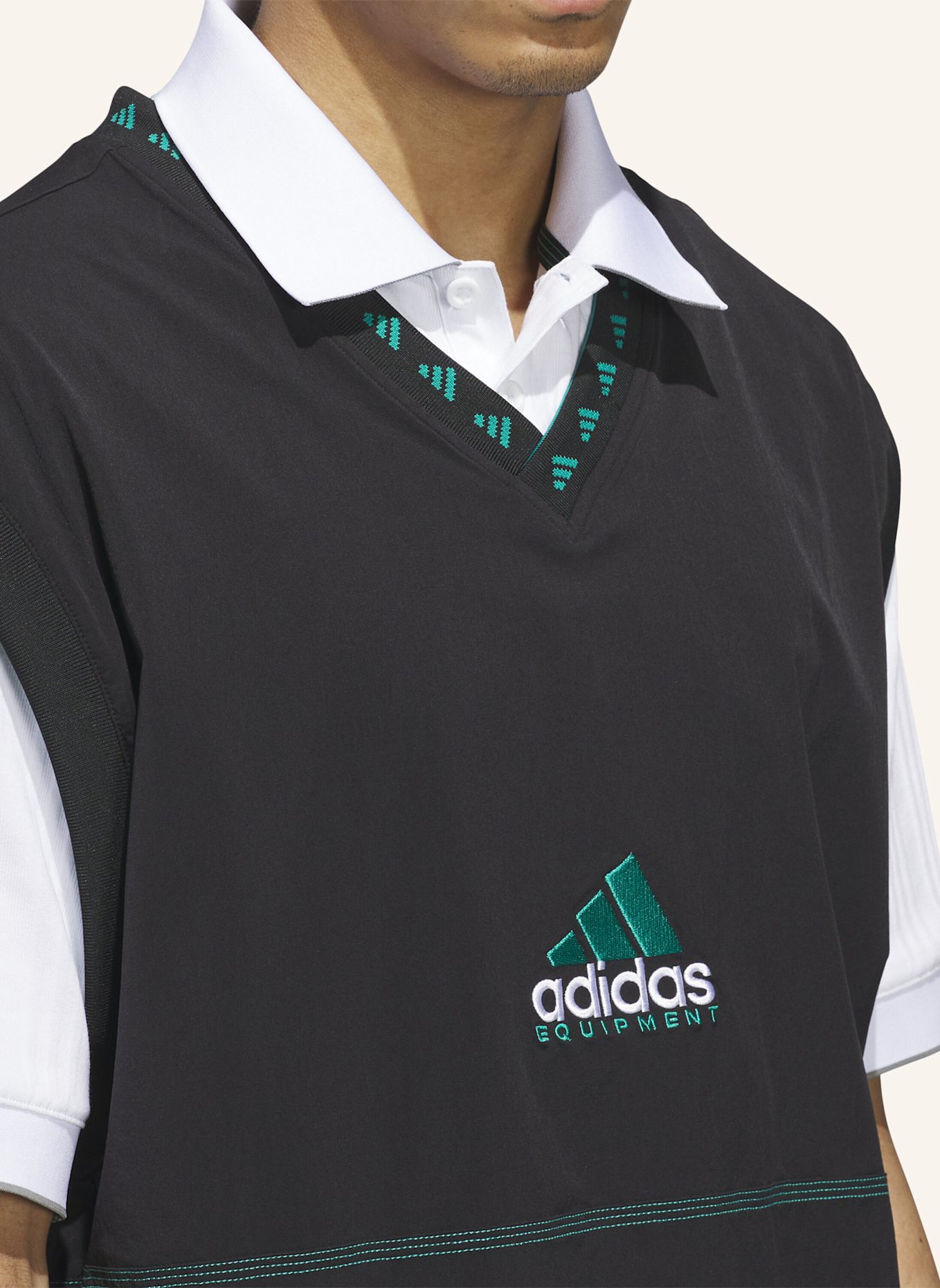 adidas EQUIPMENT WESTE: SCHWARZ/ GRÜN