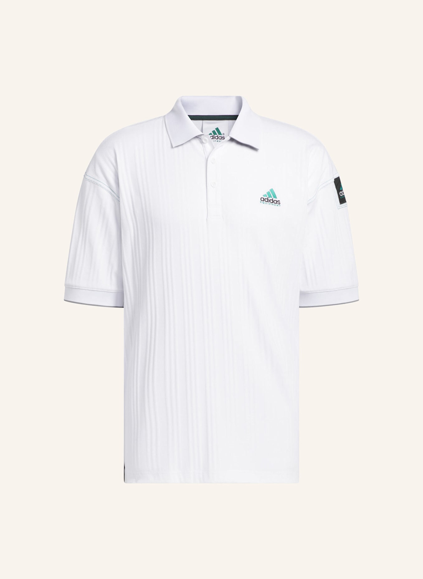 adidas EQUIPMENT POLOSHIRT: WEISS