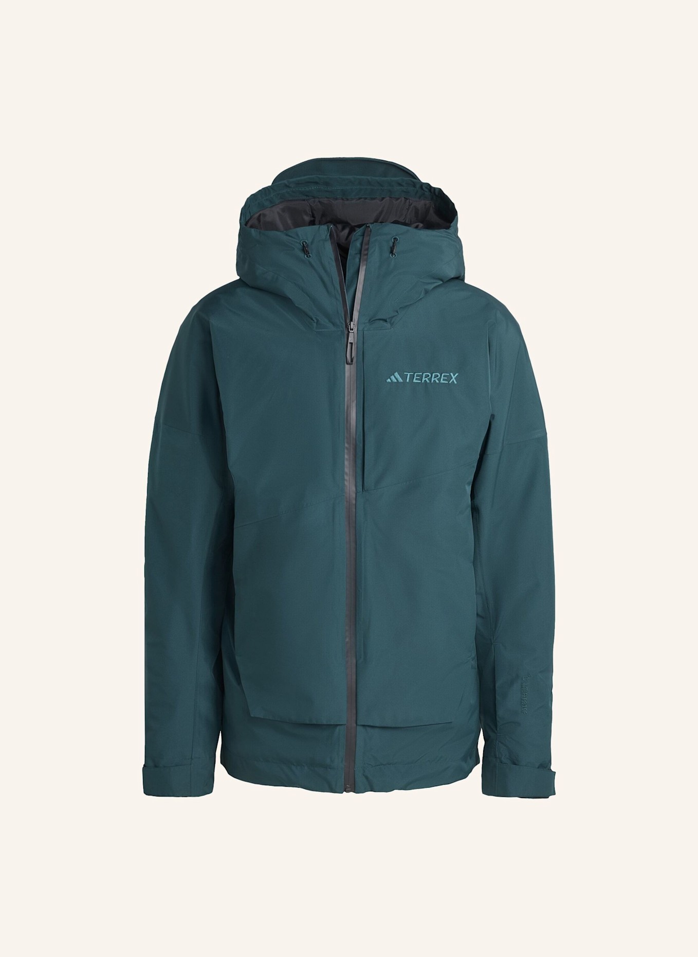 adidas TERREX TERREX XPLORIC 2 LAYER INSULATED CLIMAPROOF JACKE: GRÜN