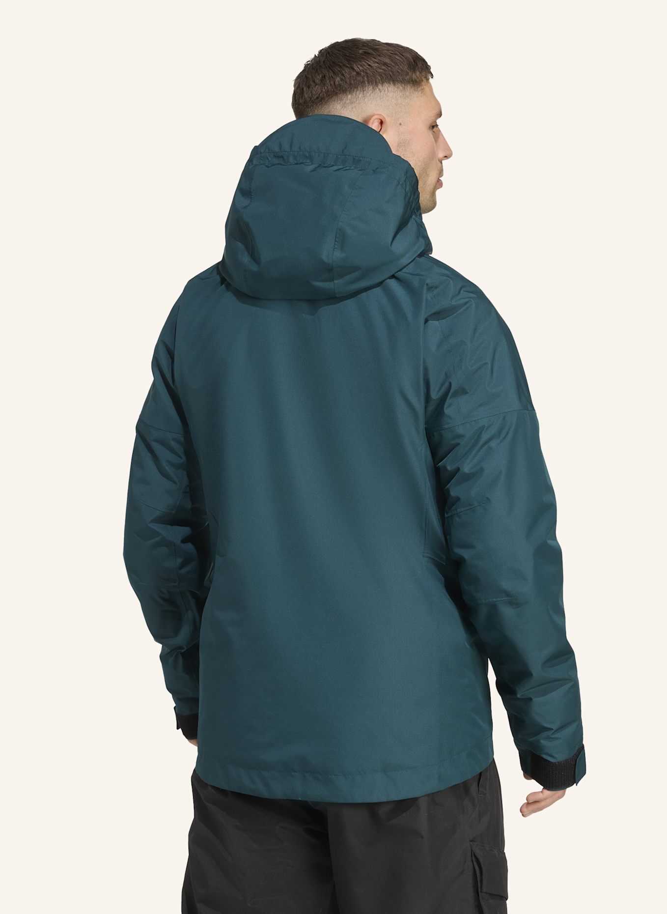 adidas TERREX TERREX XPLORIC 2 LAYER INSULATED CLIMAPROOF JACKE: GRÜN