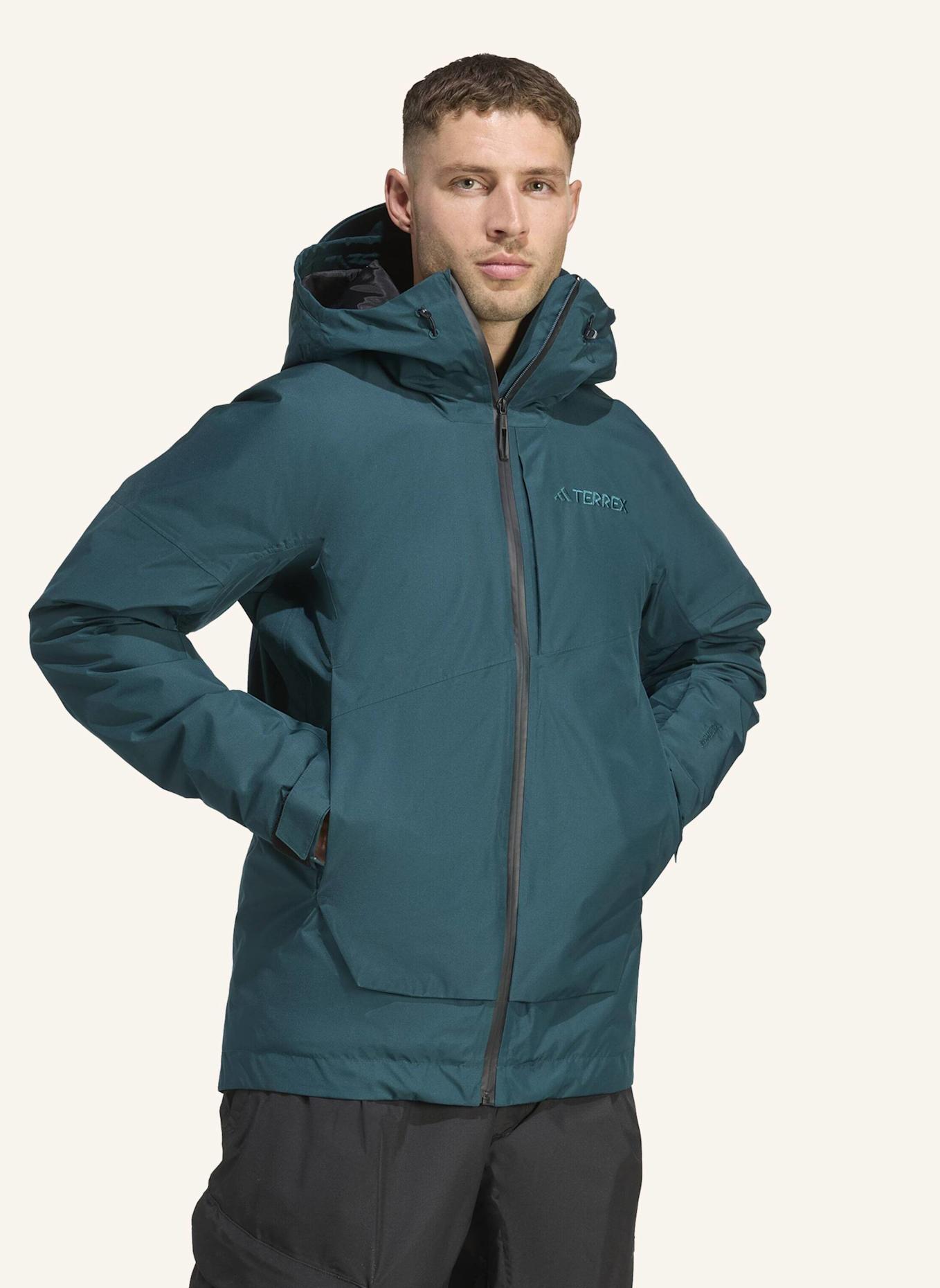adidas TERREX TERREX XPLORIC 2 LAYER INSULATED CLIMAPROOF JACKE: GRÜN